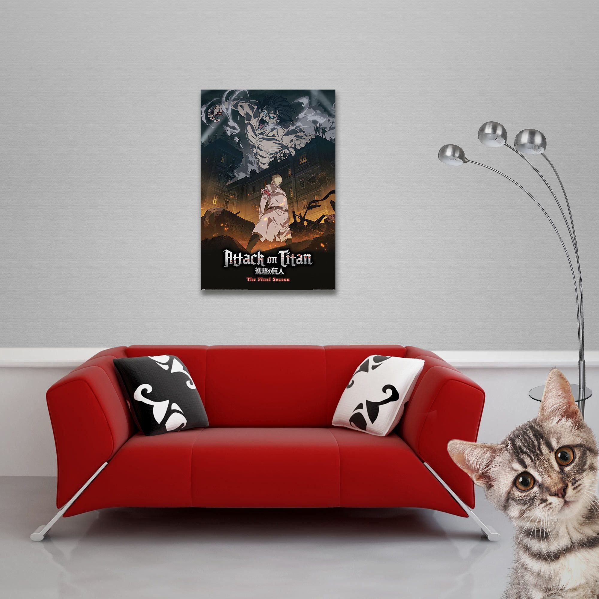 Poster Attack on Titan - Poster - Eren Onslaught