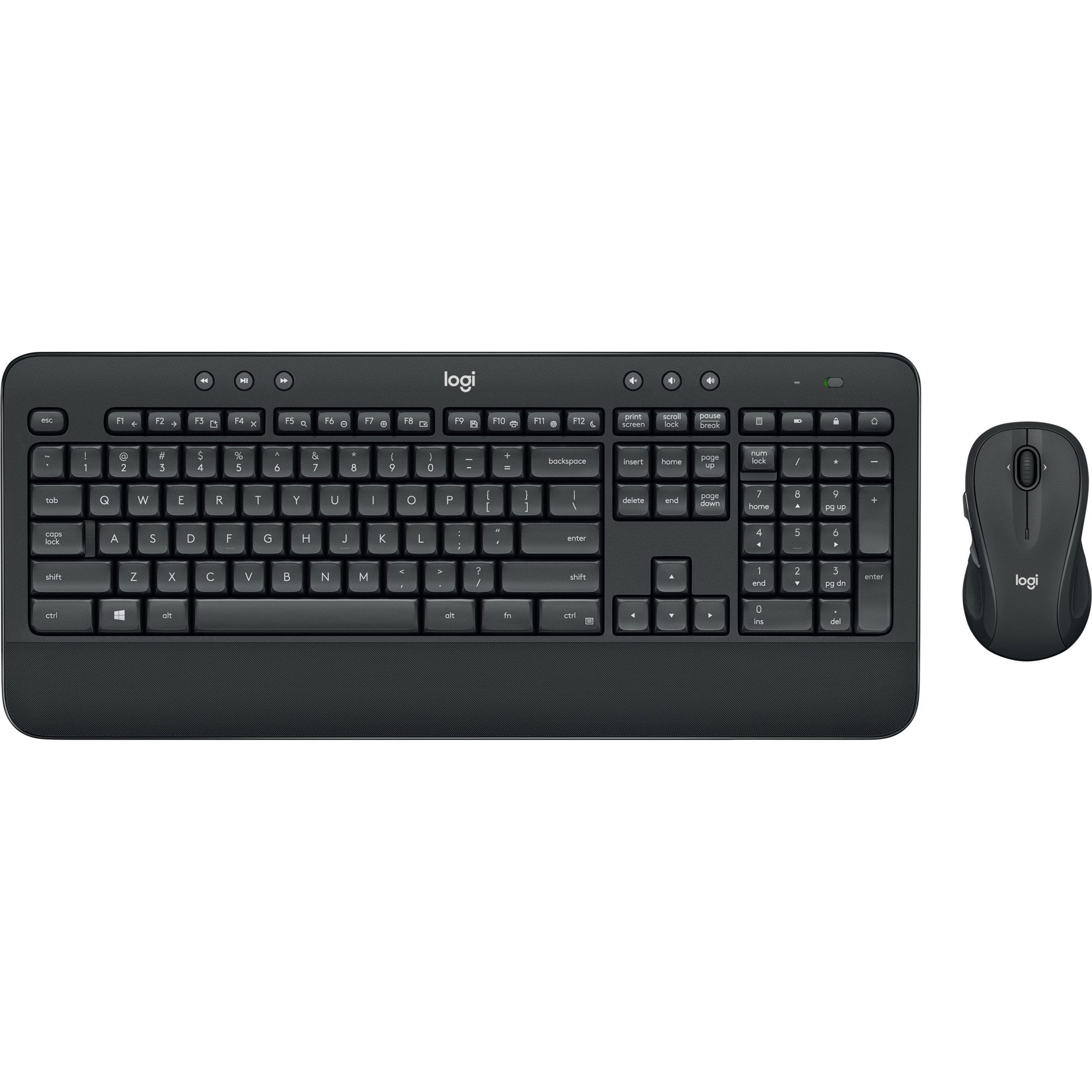 Logitech MK545 Advanced, Desktop-Set Tastatur