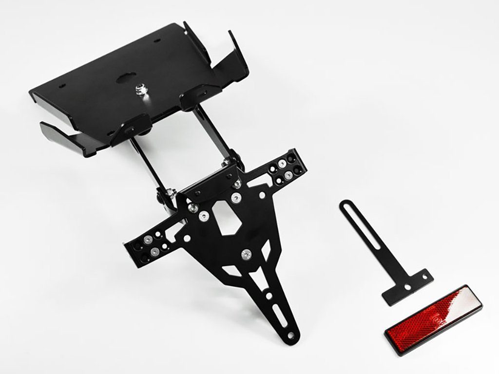 ZIEGER Kennzeichenhalter Pro Kennzeichenhalter kompatibel mit Ducati Monster 696 BJ 2008-14 Sch