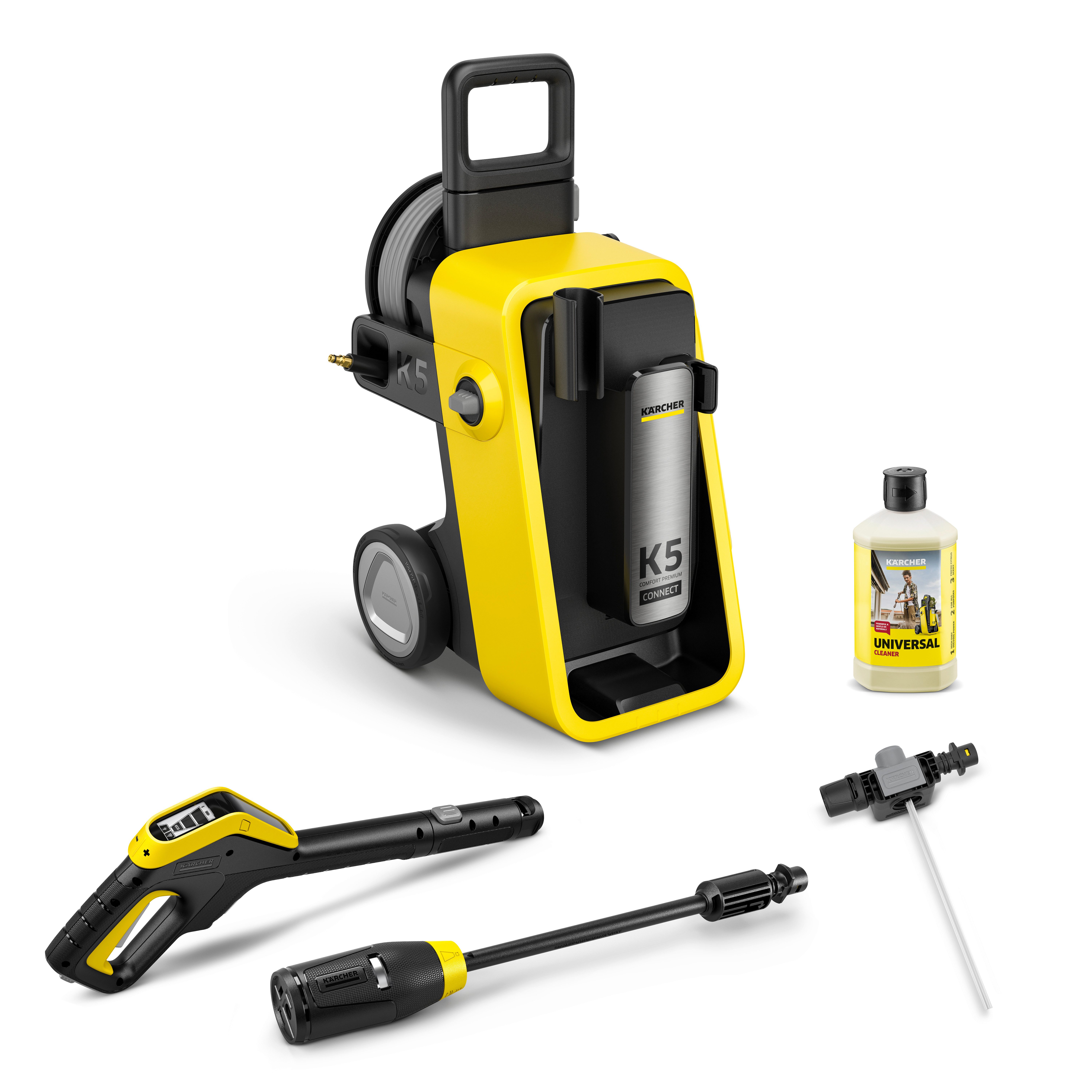 KÄRCHER Hochdruckreiniger K 5 Comfort Premium Connect *EU, Druck max: 145 bar, Fördermenge max: 500 l/h