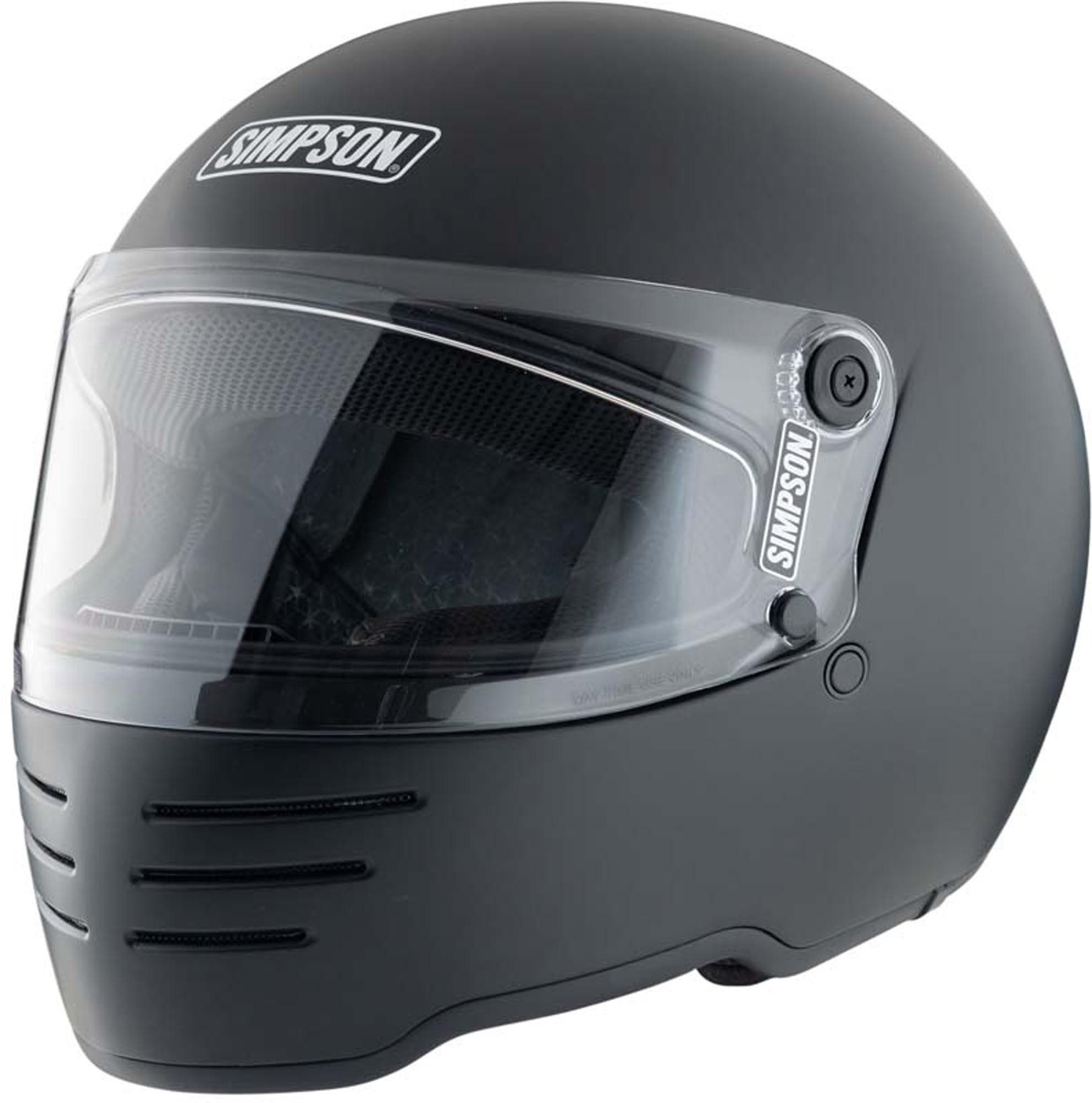 Simpson Motorradhelm M62 Motorrad Helm, Vorbereitet Für Kommunikationssystem,pinlockscheibe Enthalten