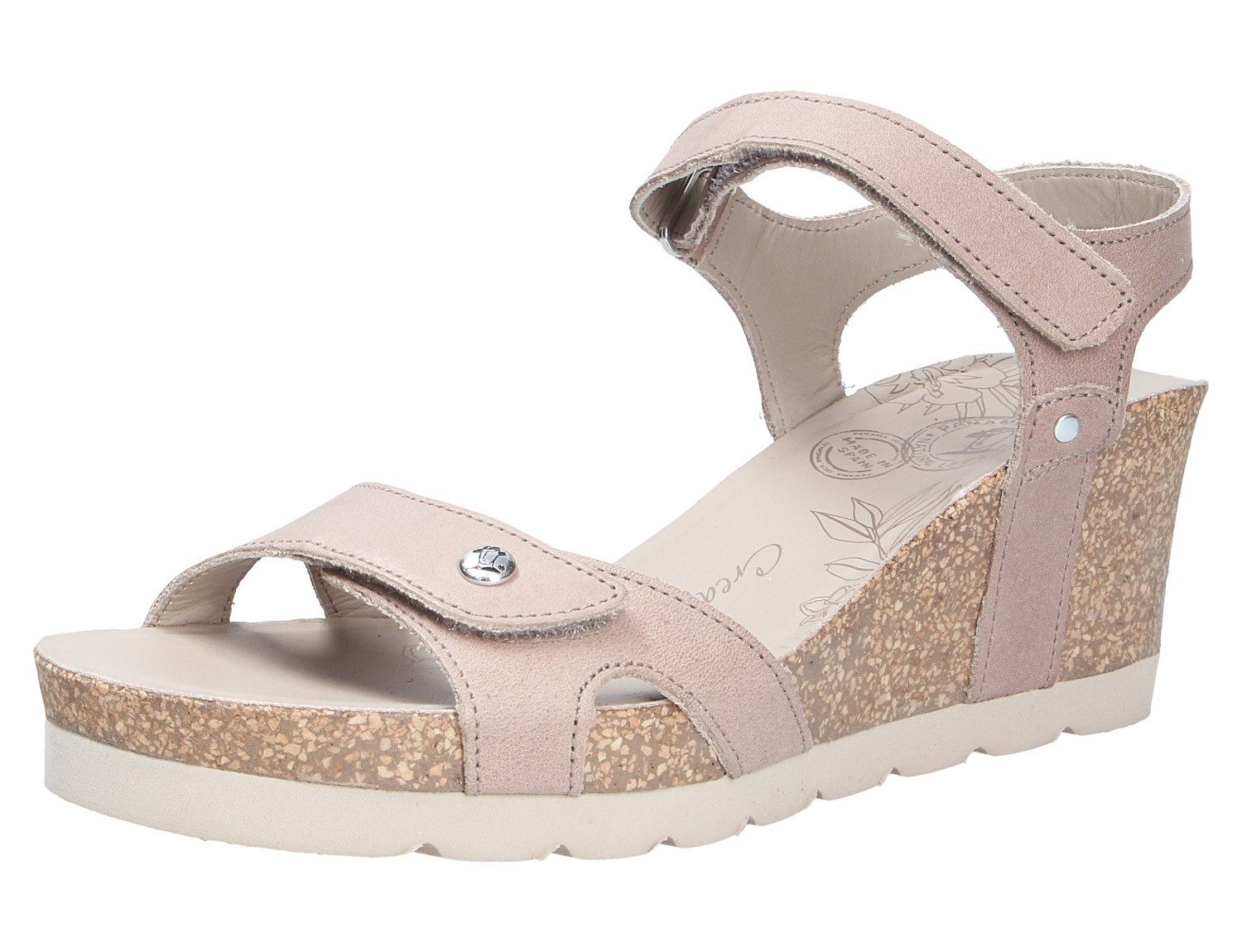 Panama Jack Damen Keilsandalette (Hochwertige Qualität) Echtleder
