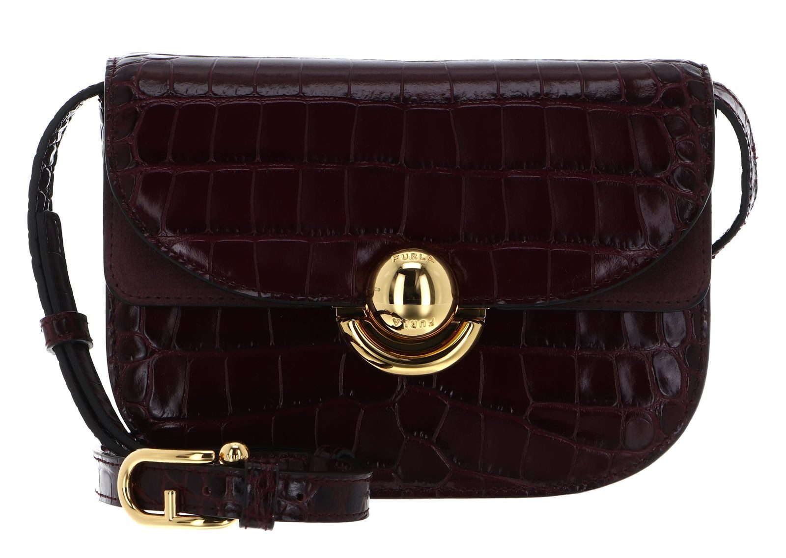 Furla Umhängetasche Mini Crossbody Rou Bag, aus echtem Leder