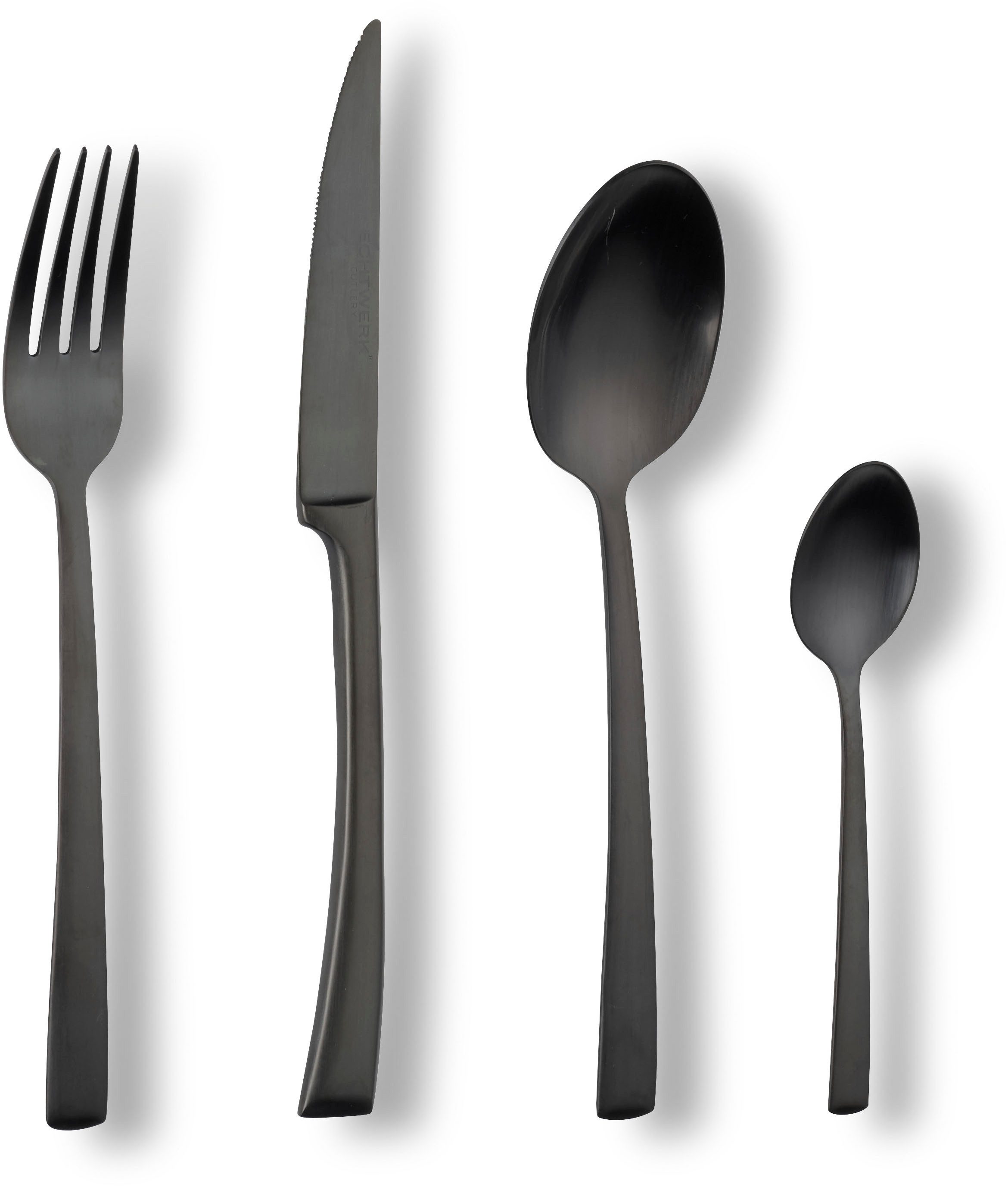 ECHTWERK Besteck-Set Tafelbesteck "Avelino", 16tlg (16-tlg), 4 Personen, Edelstahl 18/10, PVD-Beschichtung