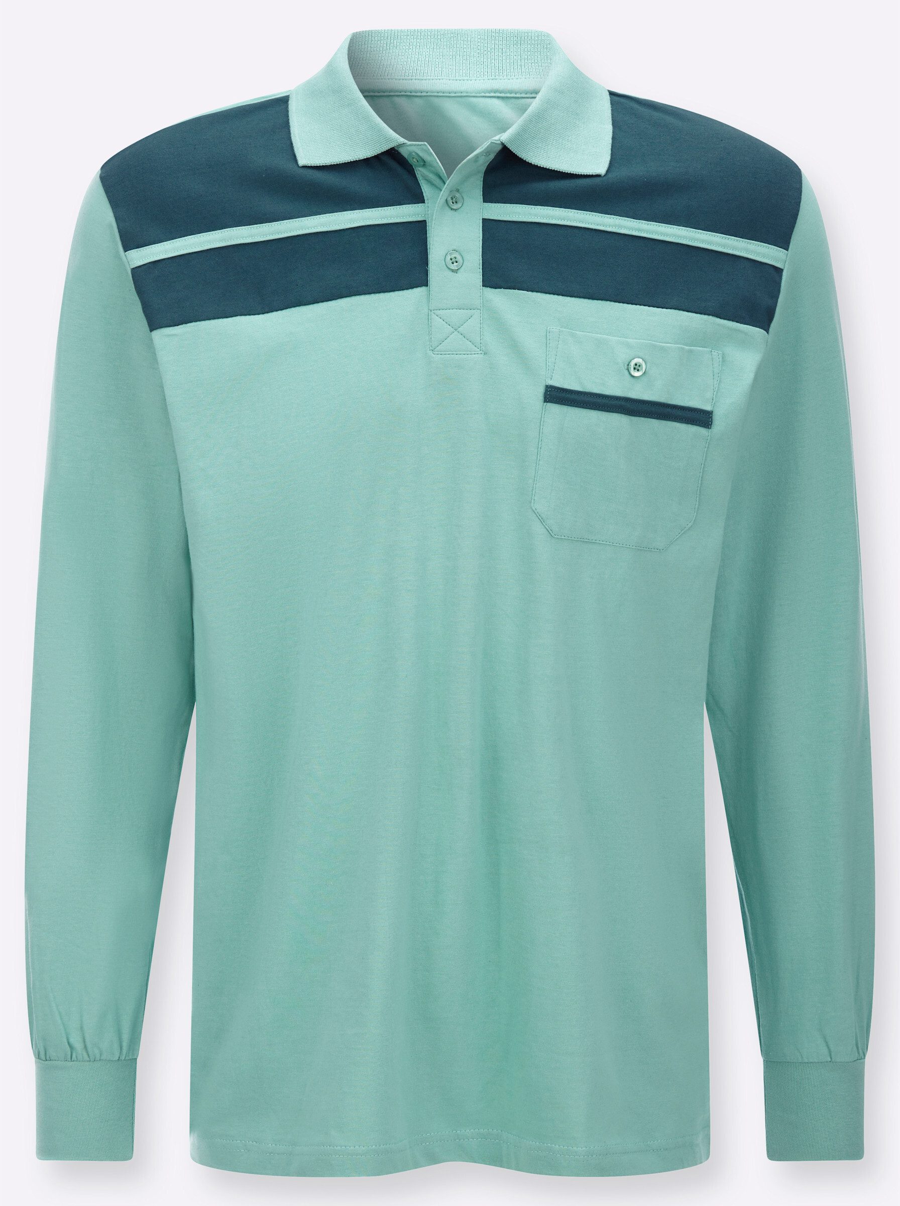 Sieh an! T-Shirt Poloshirt Langarm – Bild 5 von 5