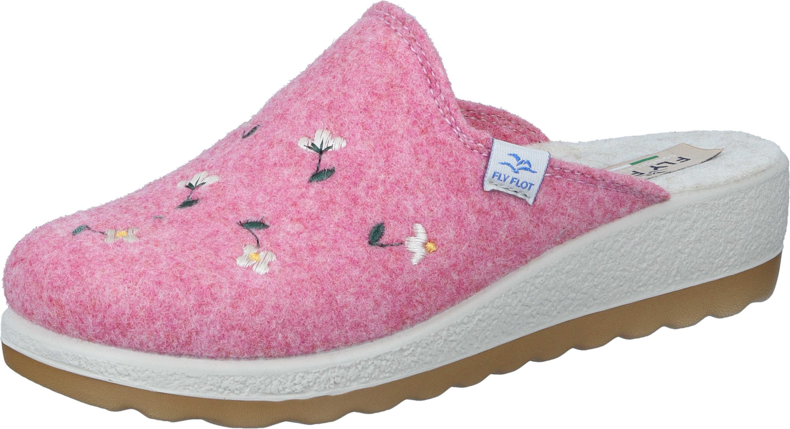 Fly Flot Hausschuhe Pantoffel aus Wollfilz