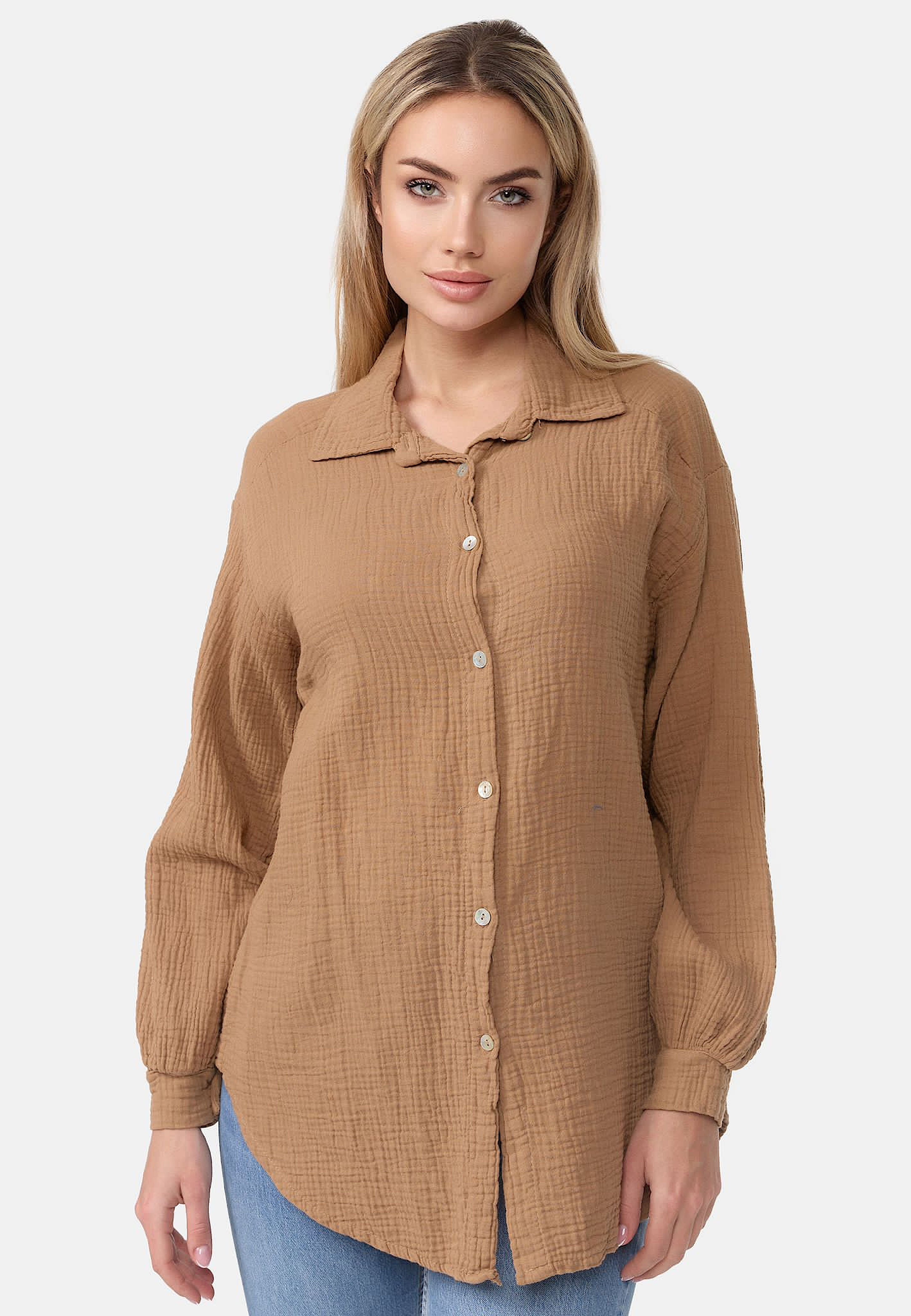 Worldclassca Hemdbluse Worldclassca Bluse Hemdbluse Tunika günstig online kaufen
