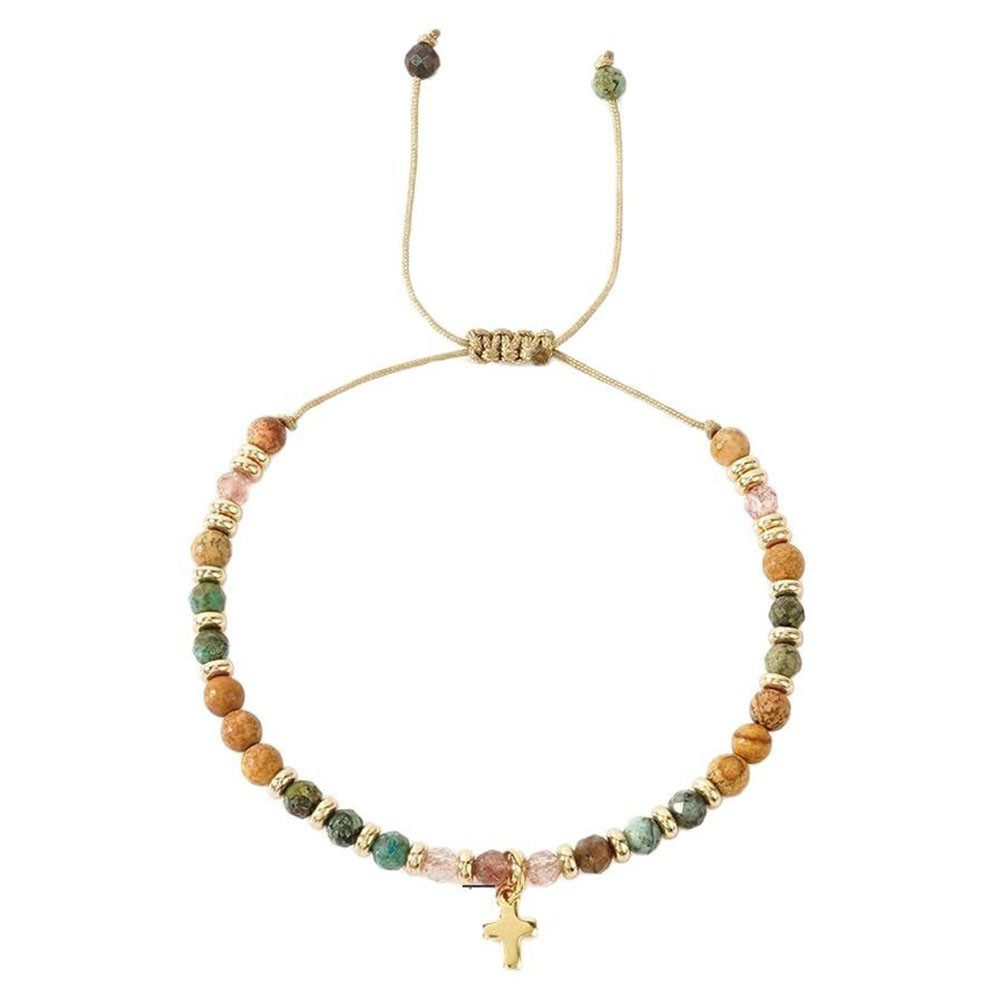 The Beauty House Armband Handgemachtes Perlenarmband mit Natursteinen und K günstig online kaufen