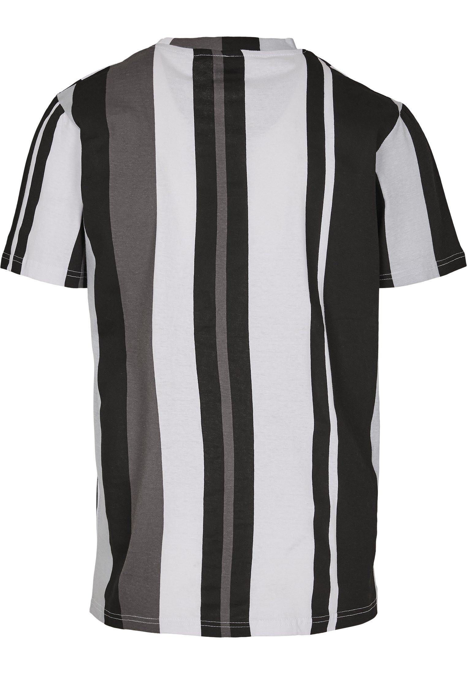 Southpole Kurzarmshirt Herren Vertical Block (1-tlg) black T-Shirt AOP