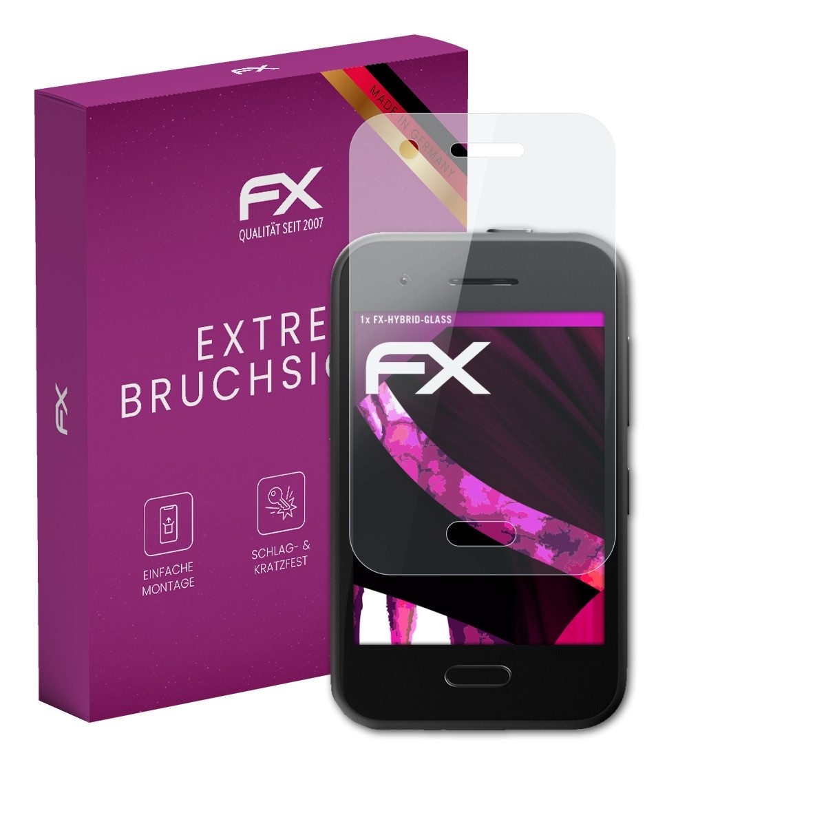 atFoliX Schutzfolie Panzerglasfolie für XPlora One, Ultradünn und superhart
