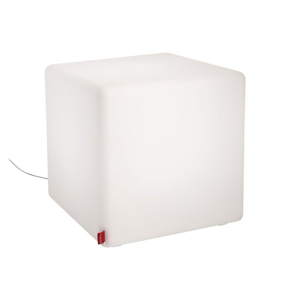Moree Stehlampe Design Transluzent Weiß, Cube