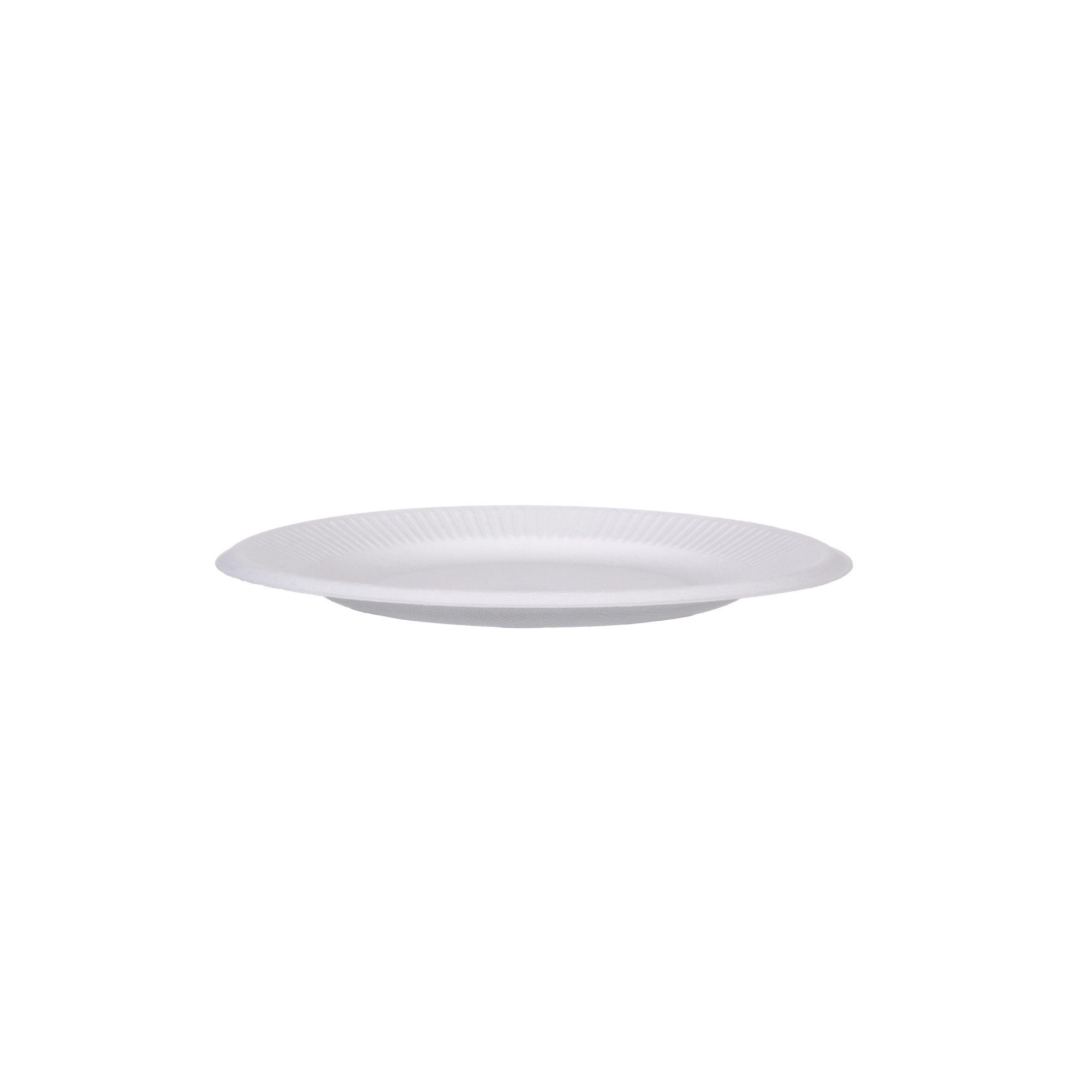 GRÄWE Geschirr-Set GRÄWE Teller 25 Stück aus Zuckerrohr 18 cm, Zuckerrohr