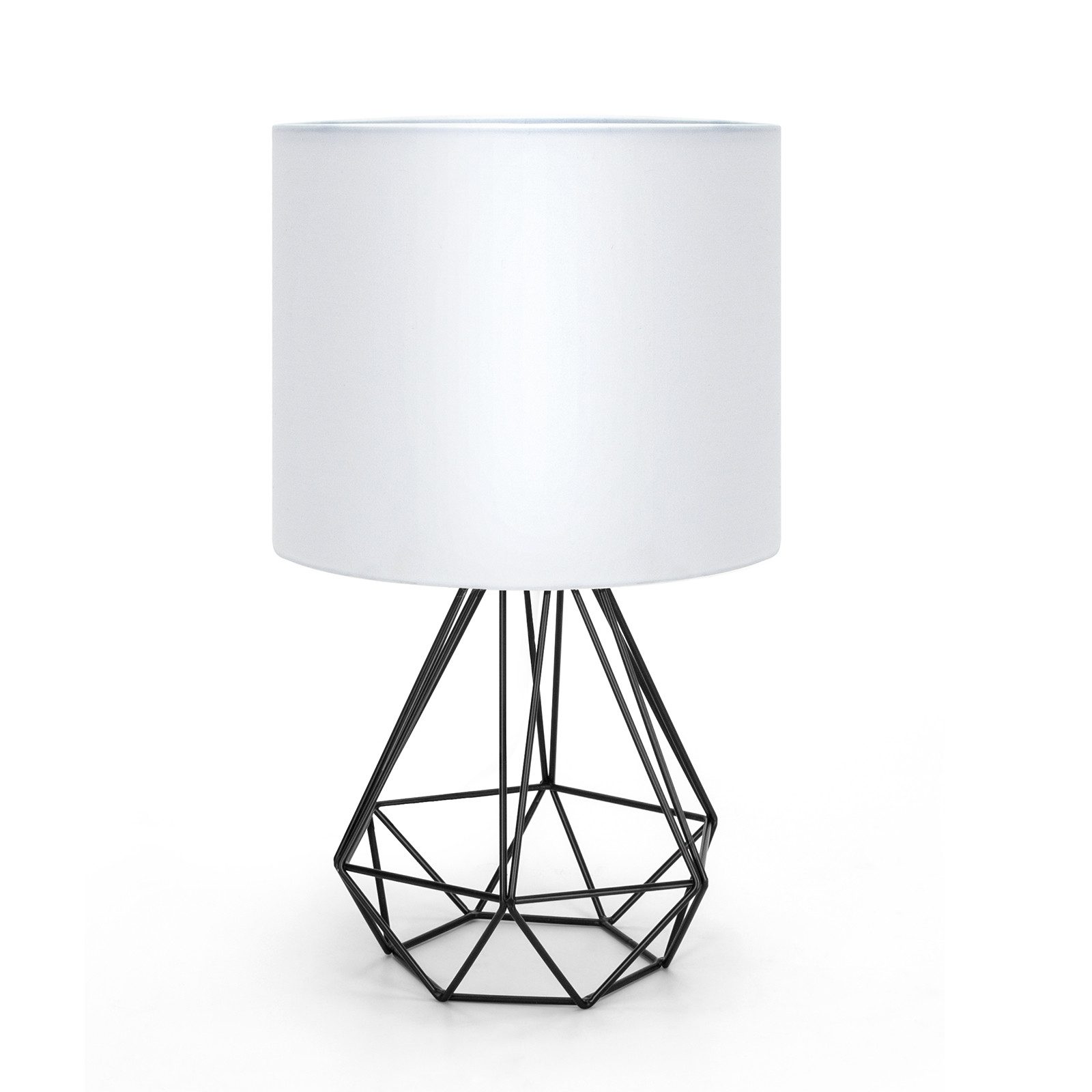 Aigostar Schreibtischlampe Tischlampe mit Weißem Stoff-Schirm günstig online kaufen