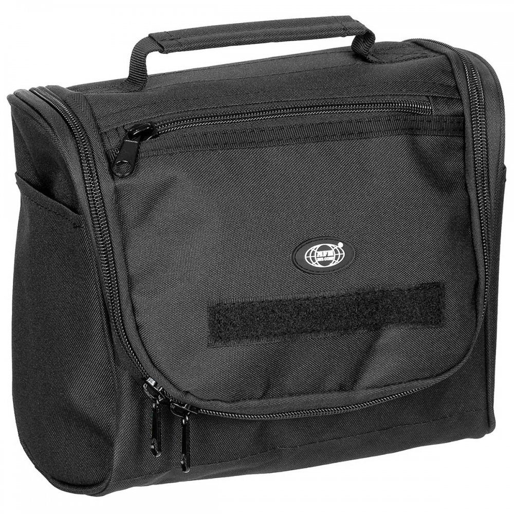 MFH Kulturbeutel Waschzeugtasche, schwarz (Packung)