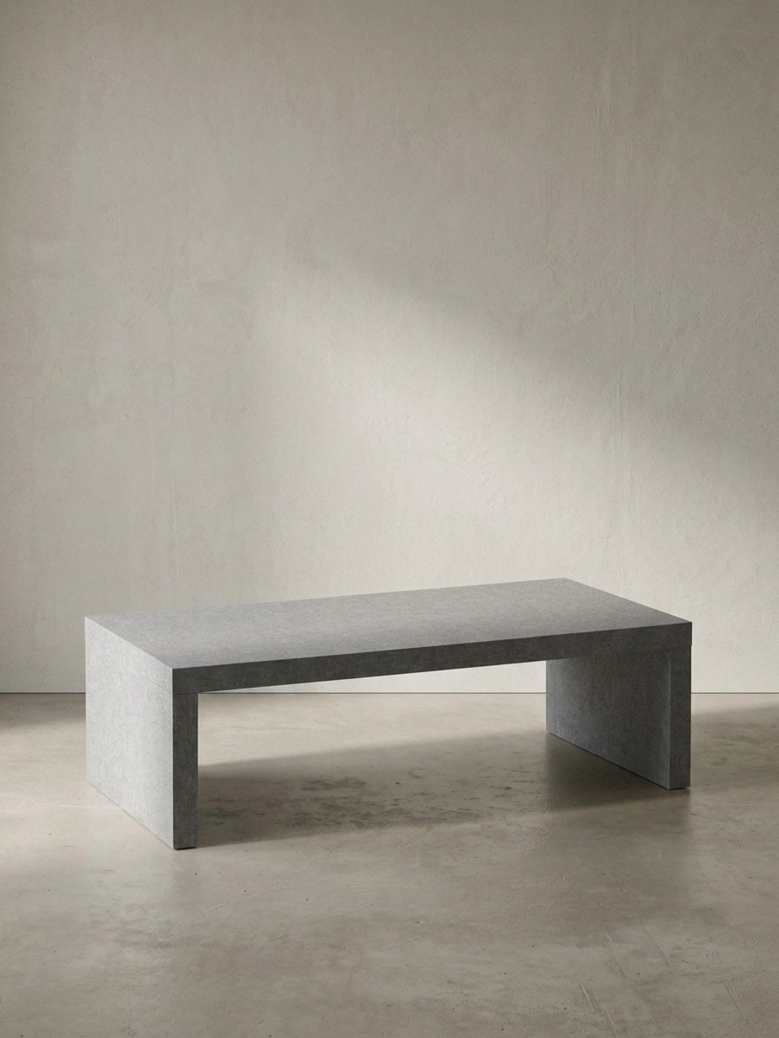 KADIMA DESIGN Couchtisch Couchtisch 110x55x35 cm Grau Sofatisch in Beton-Optik Zeitlos, Design, Wohnzimmertisch Rechteckig, Loungetisch Schlicht, Kaffeetisch Groß