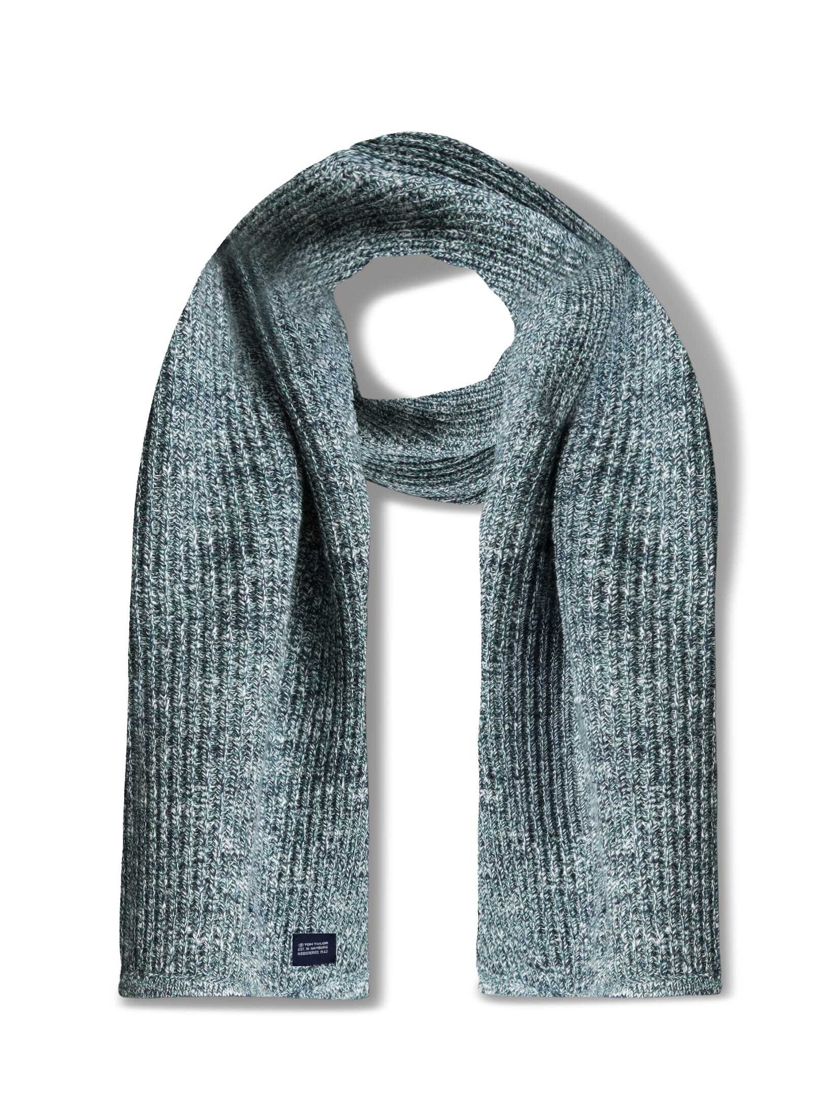 TOM TAILOR Strickschal Accessoire, Schal aus Baumwolle