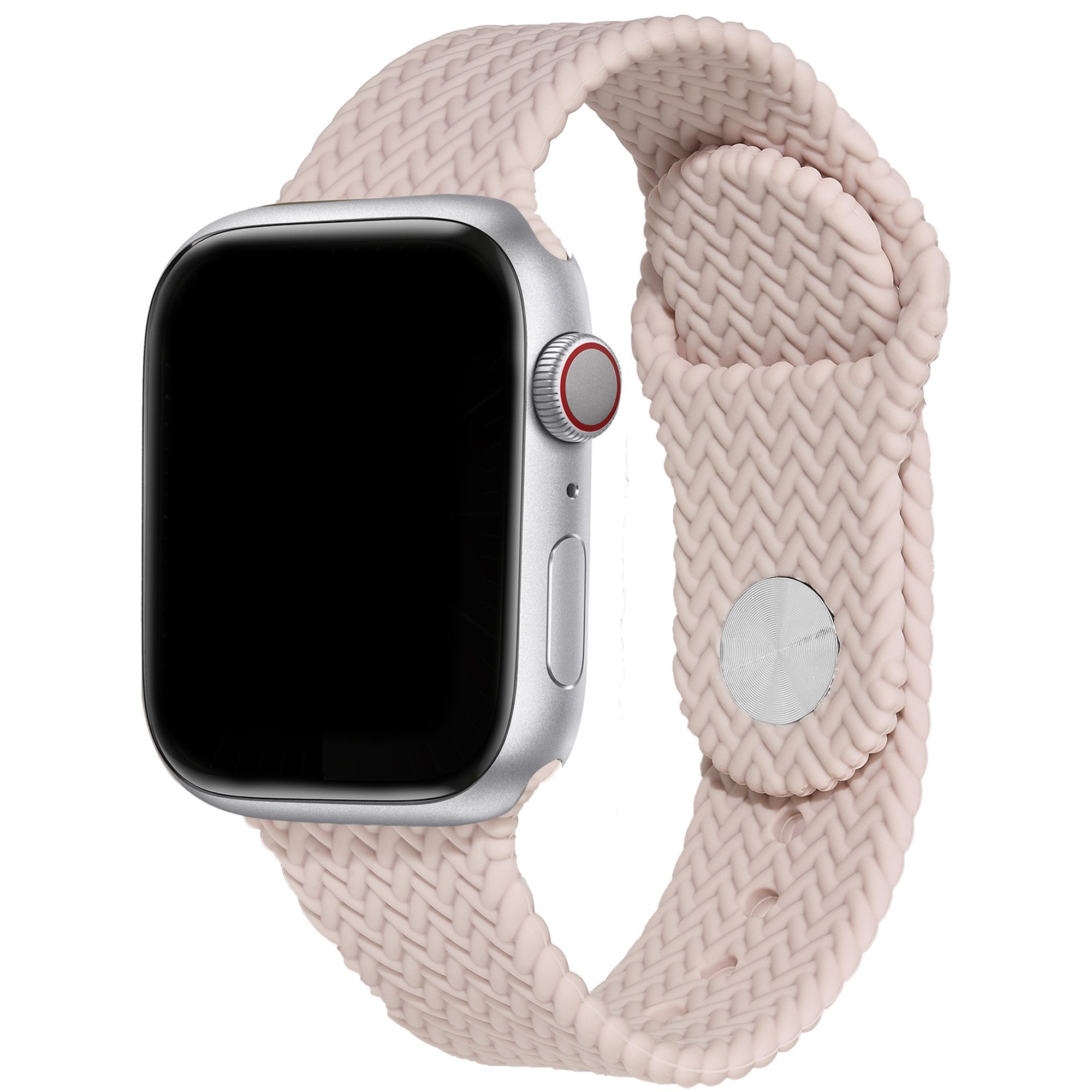 imoshion Smartwatch-Armband imoshion Geflochtenes Silikonarmband für Apple Watch, 38/40/41/42 mm