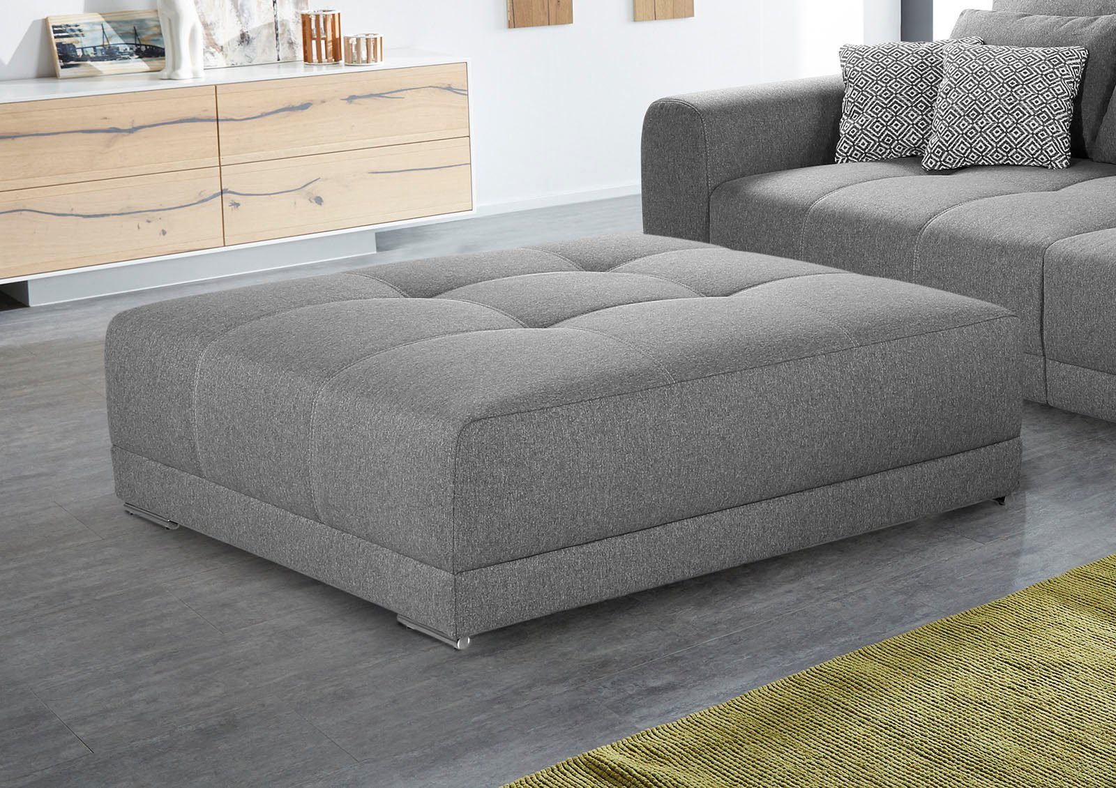 Jockenhöfer Gruppe Hocker Moldau XXL, B: 120 cm, Mega-Hocker im XXL-Format günstig online kaufen