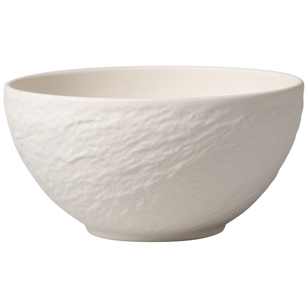 Villeroy & Boch Müslischüssel Manufacture Rock blanc, Porzellan, Spülmaschinengeeignet