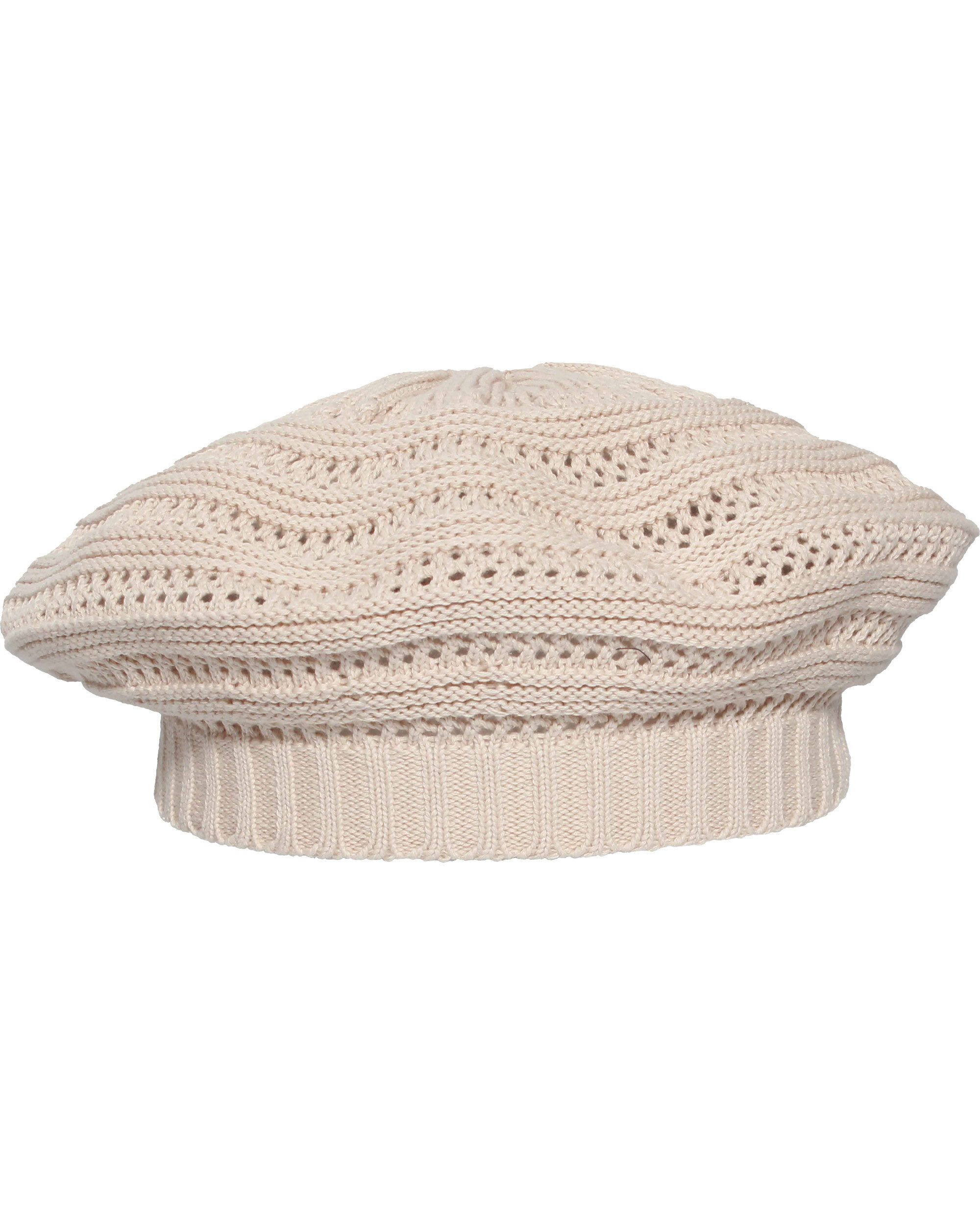 Loevenich Baskenmütze Loevenich Béret mit süßem Loch-Muster (keine) keine
