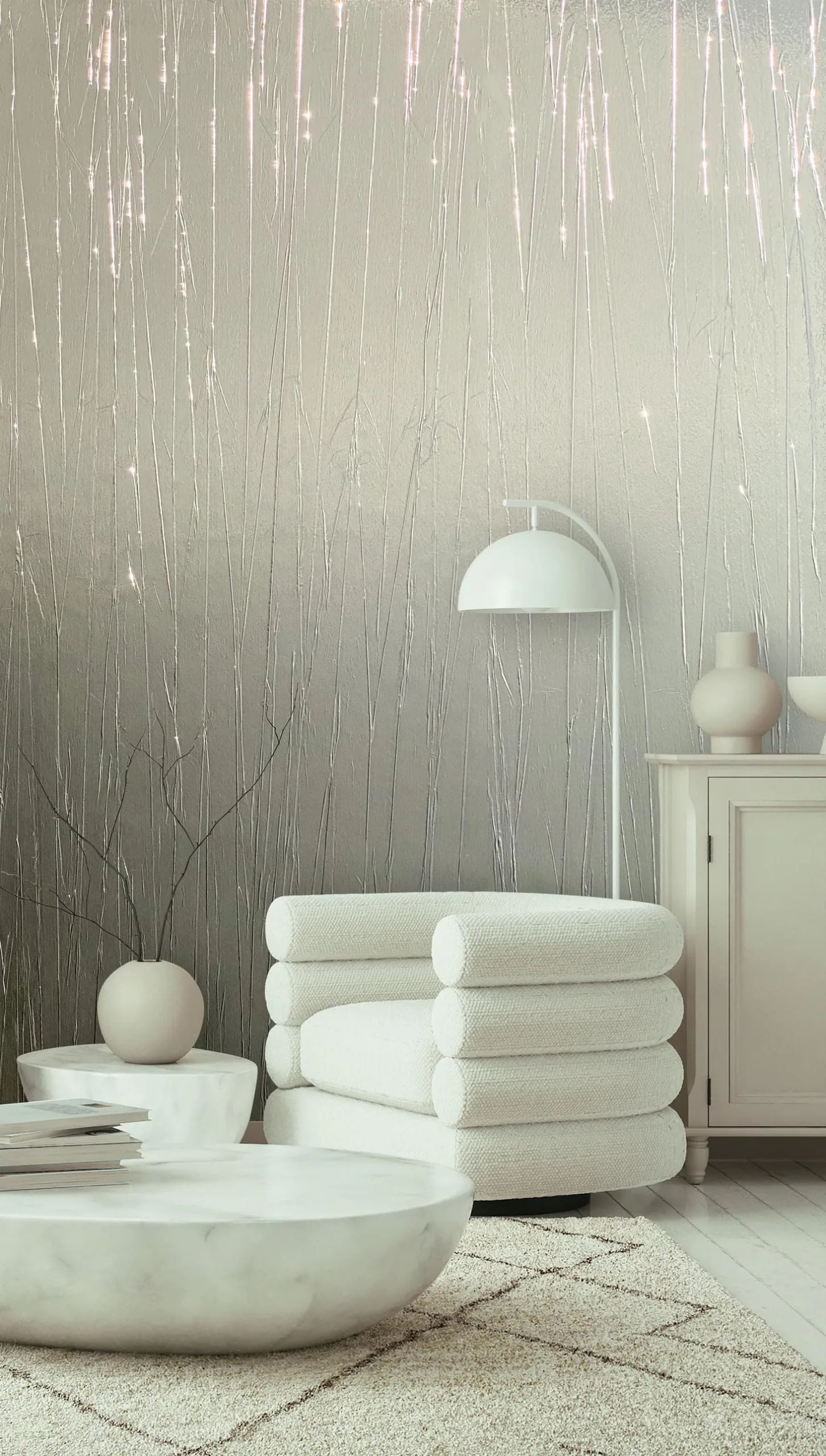 Marburg Vliestapete Tapete Crushed Shiny Reflections, günstig online kaufen