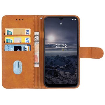 König Design Handyhülle Nokia G21 / G11, Schutzhülle Schutztasche Case Cover Etuis Wallet Klapptasche Bookstyle