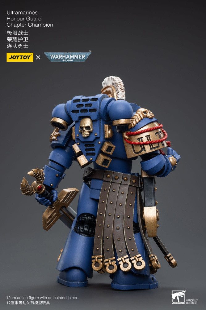 Joy Toy (CN) Actionfigur Warhammer 40k Actionfigur 1/18 Ultramarines Honour Guard Chapter Champ