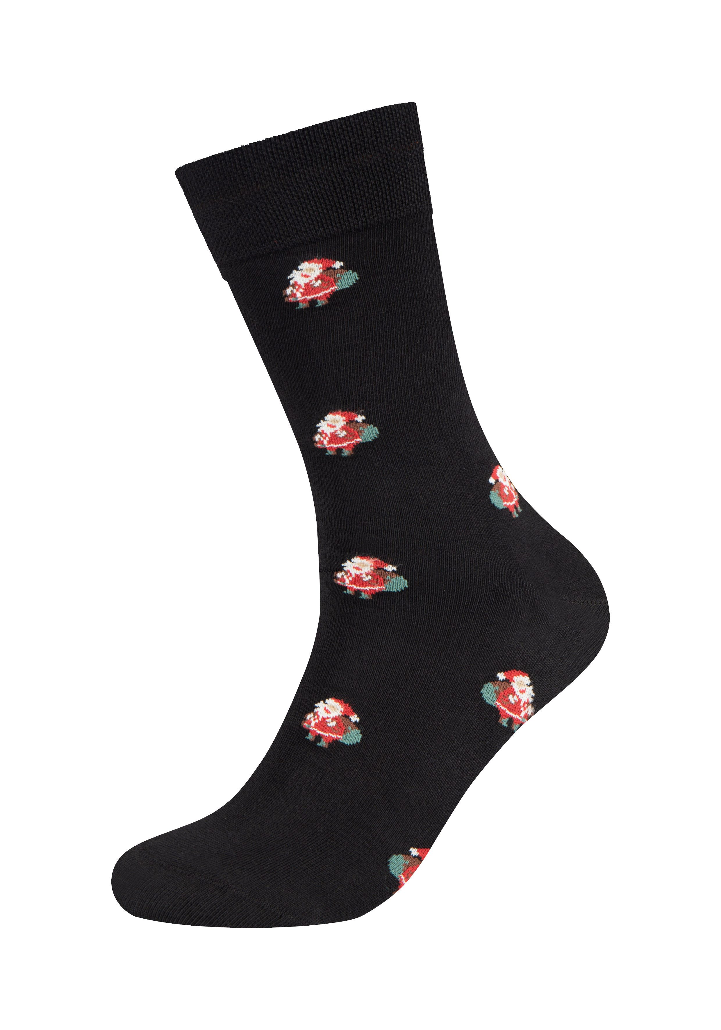 Camano Sneakersocken ca-soft (3-Paar) mit elastischem Bund