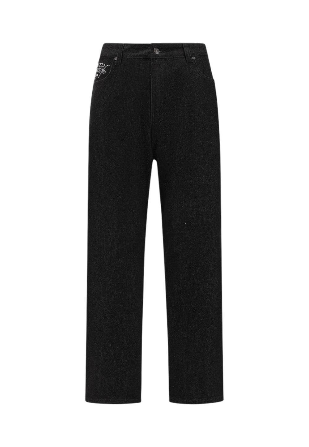 Ed Hardy Loose-fit-Jeans Jeans Ed Hardy Black Widow Baggy Lässige Passform