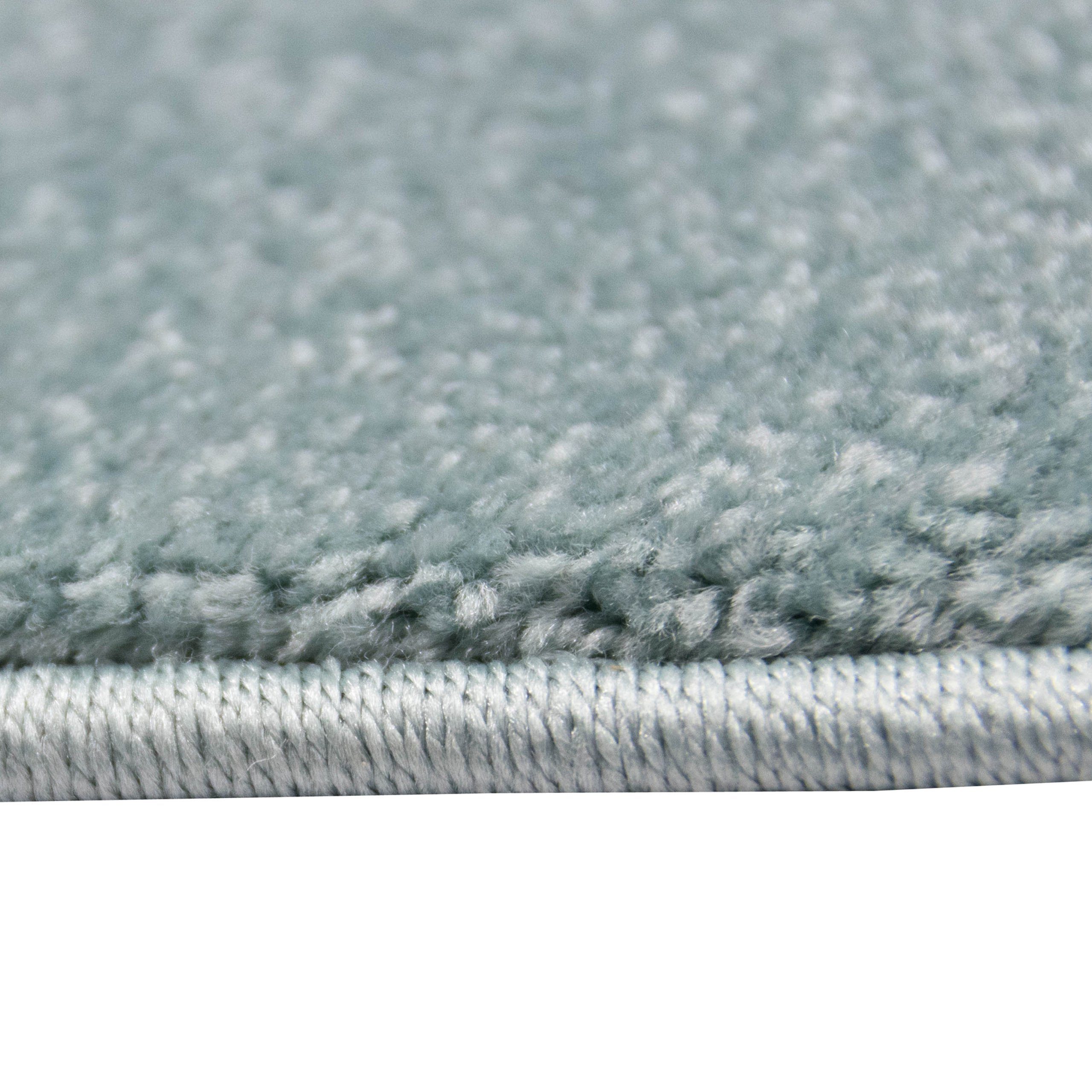 Carpetia Teppich Kinder Spielteppich Stern in Türkis mit Sternenmuster, sternförmig, Höhe: 13 mm