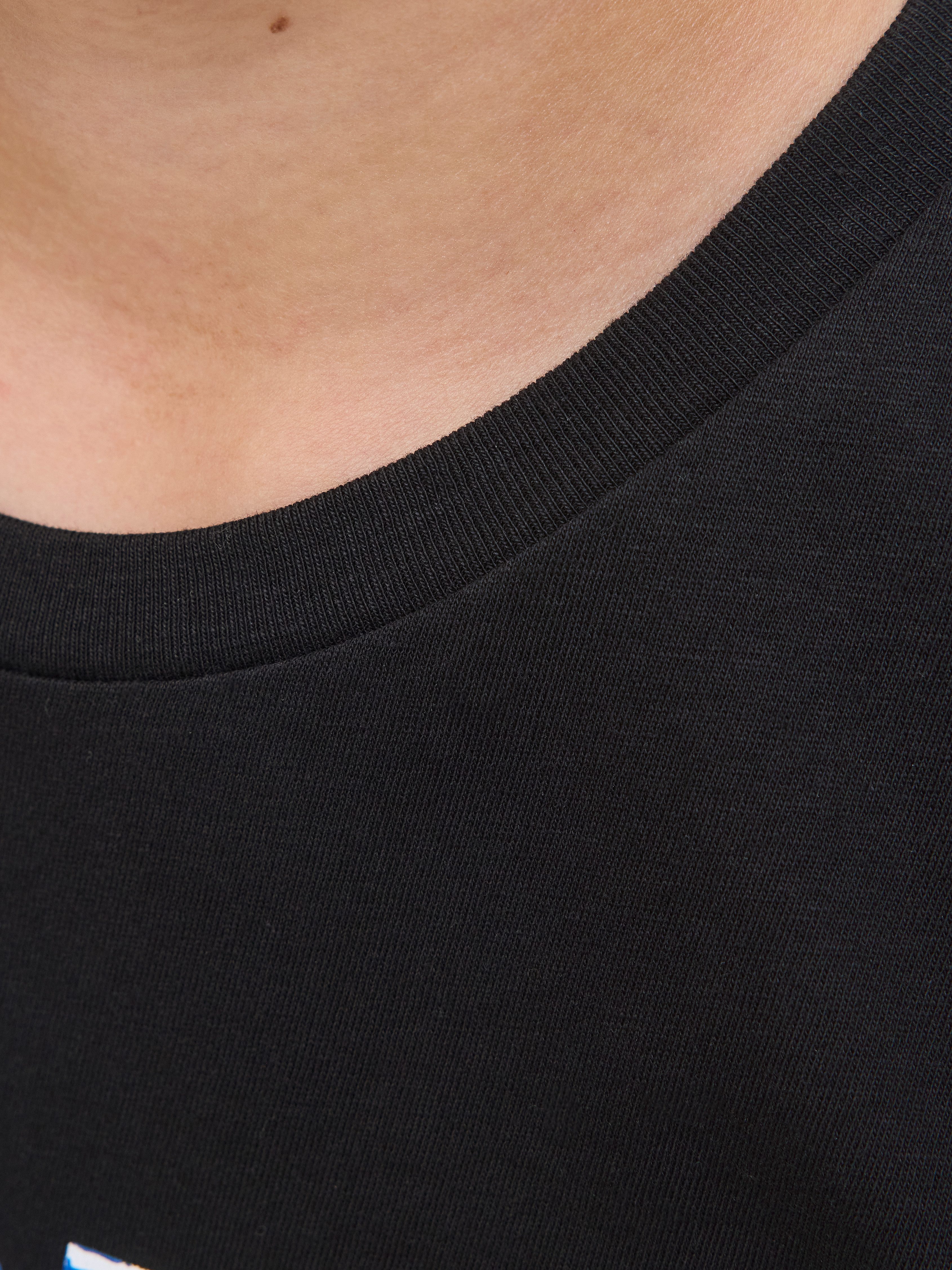 Jack & Jones Junior Rundhalsshirt JJGEPLAS TEE SS CREW NECK JNR Baumwolle, regular fit – Bild 3 von 5