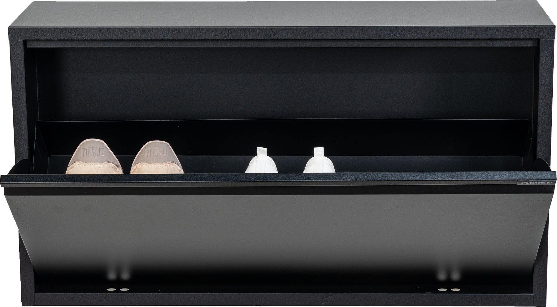 Spinder Design Schuhschrank BILLY 1 Stahlschuhschrank mit Doppelfach