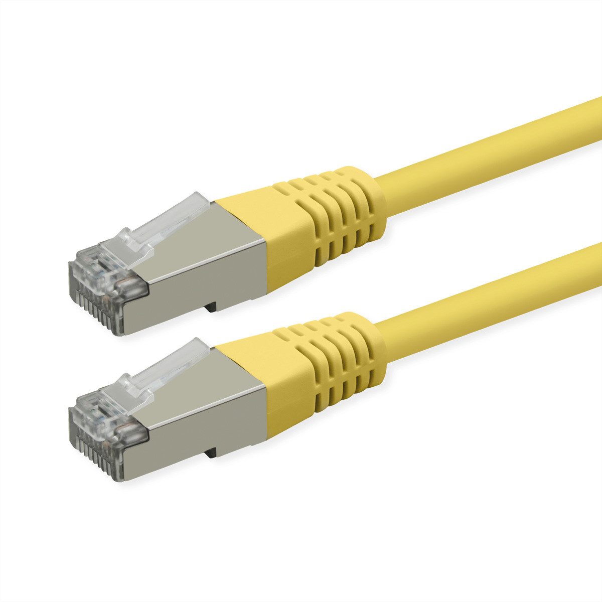 ROLINE Patchkabel Cat.6 (Class E) LAN-Kabel, RJ-45 Männlich (Stecker), RJ-45 Männlich (Stecker) (30.0 cm), PoE, S/FTP (PiMF)