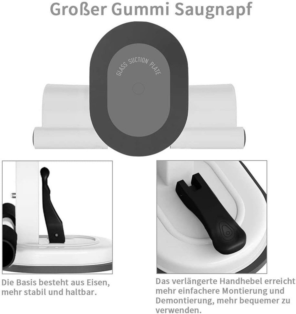 HT Bauchtrainer, Tragbarer und selbstansaugender Sit-up Bar Bauchtrainer