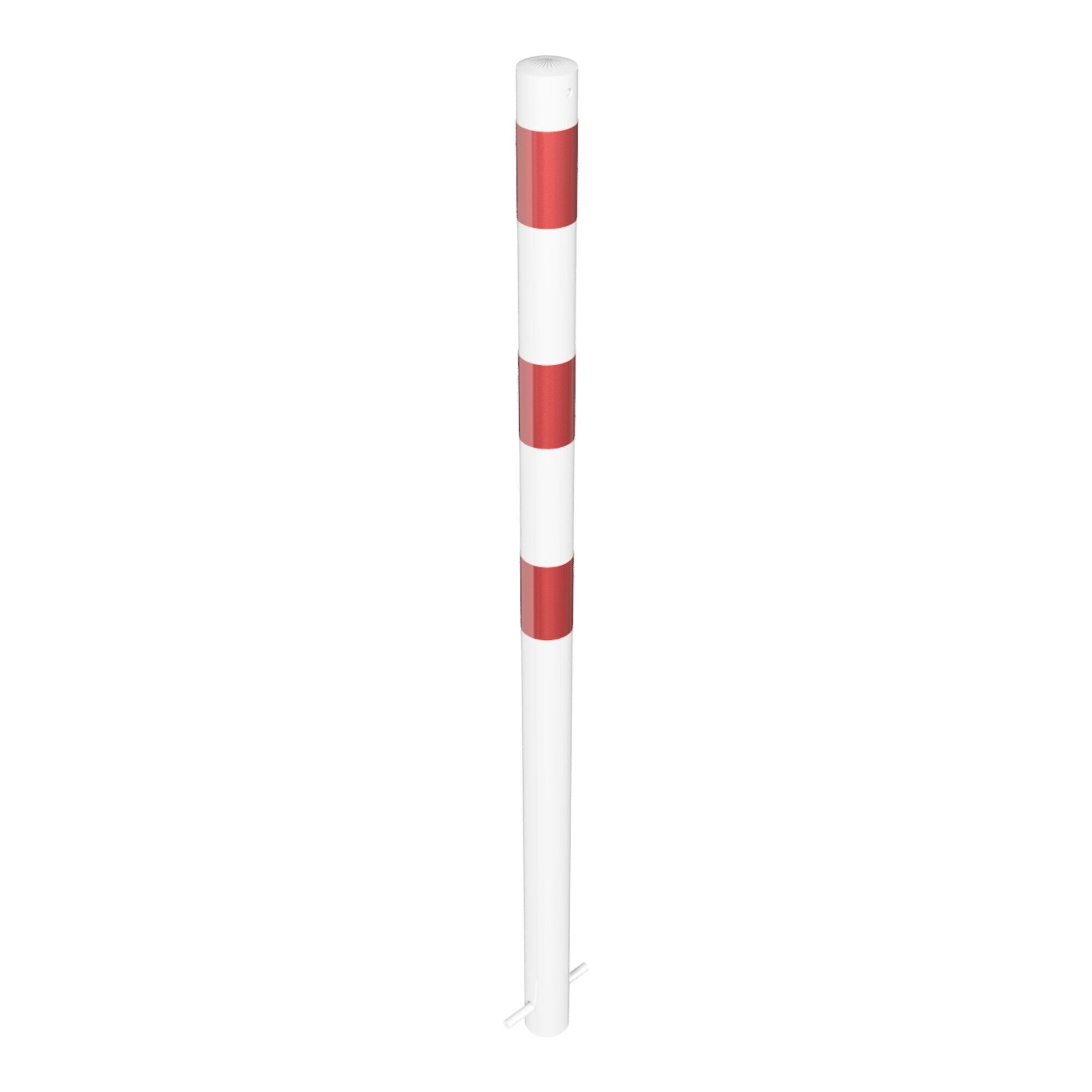 SCHAKE Sicherungsgerät Schake Absperrpfosten Typ 460B, ortsfest, Ø 60mm, zum Einbetonieren, w