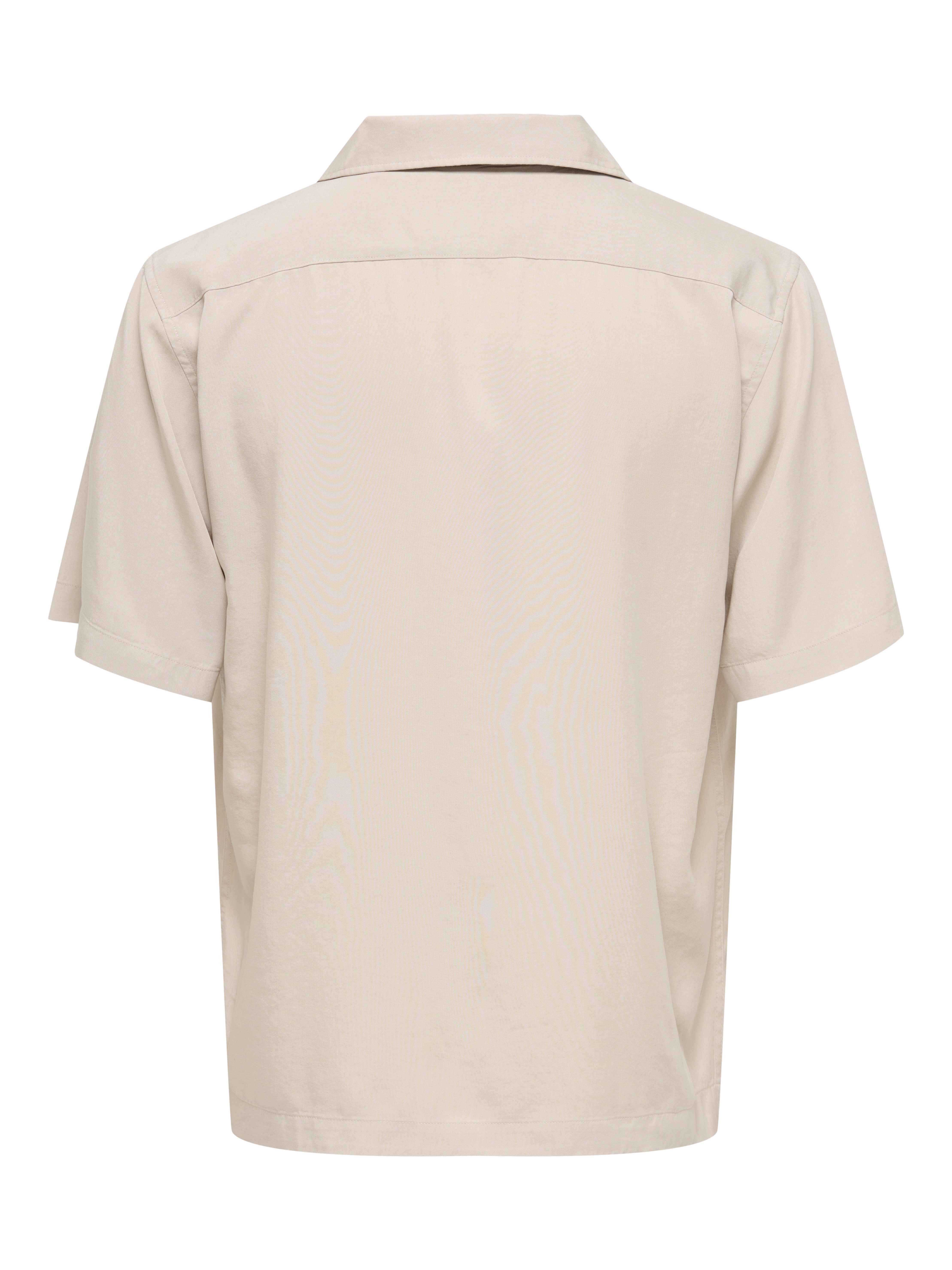 ONLY & SONS Kurzarmhemd ONSPERU SS REG TENCEL SHIRT NOOS – Bild 2 von 5