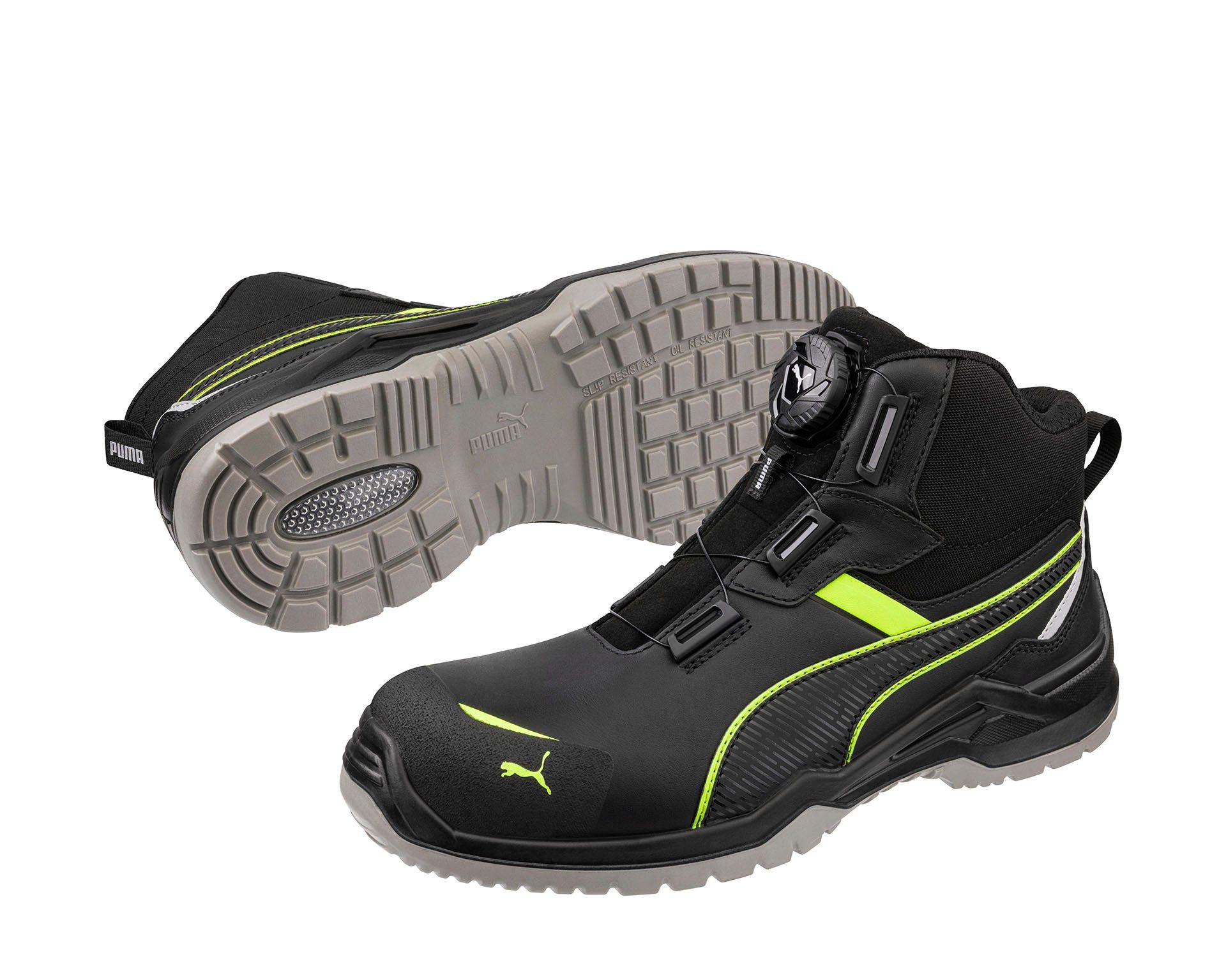 PUMA Safety PUMA SAFETY KRYPTON DISC MID Sicherheitsschuh S3S ESD Sicherheitsschuh Ölbeständige Laufsohle
