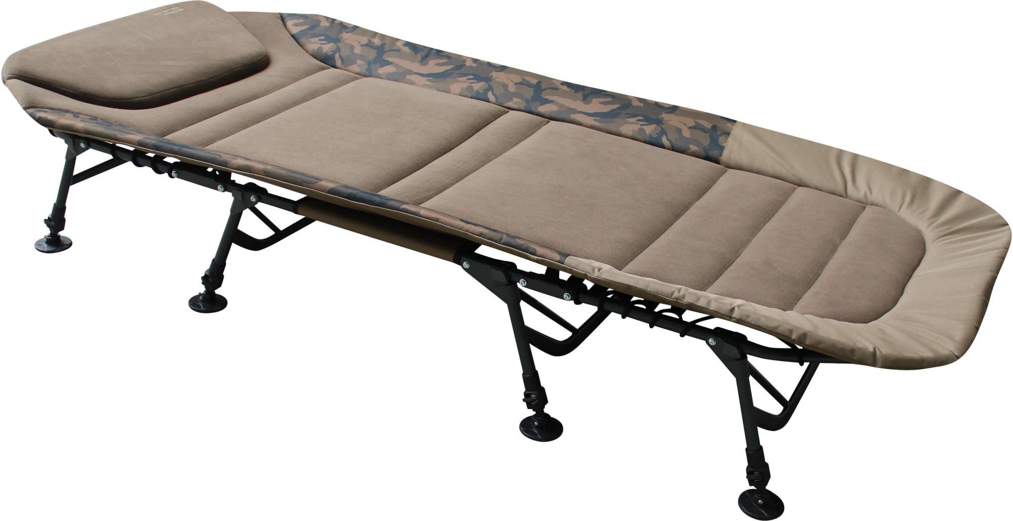 MK Angelsport Angelliege Angelliege 8-Bein Fort Knox X-Flat Camo kompakt