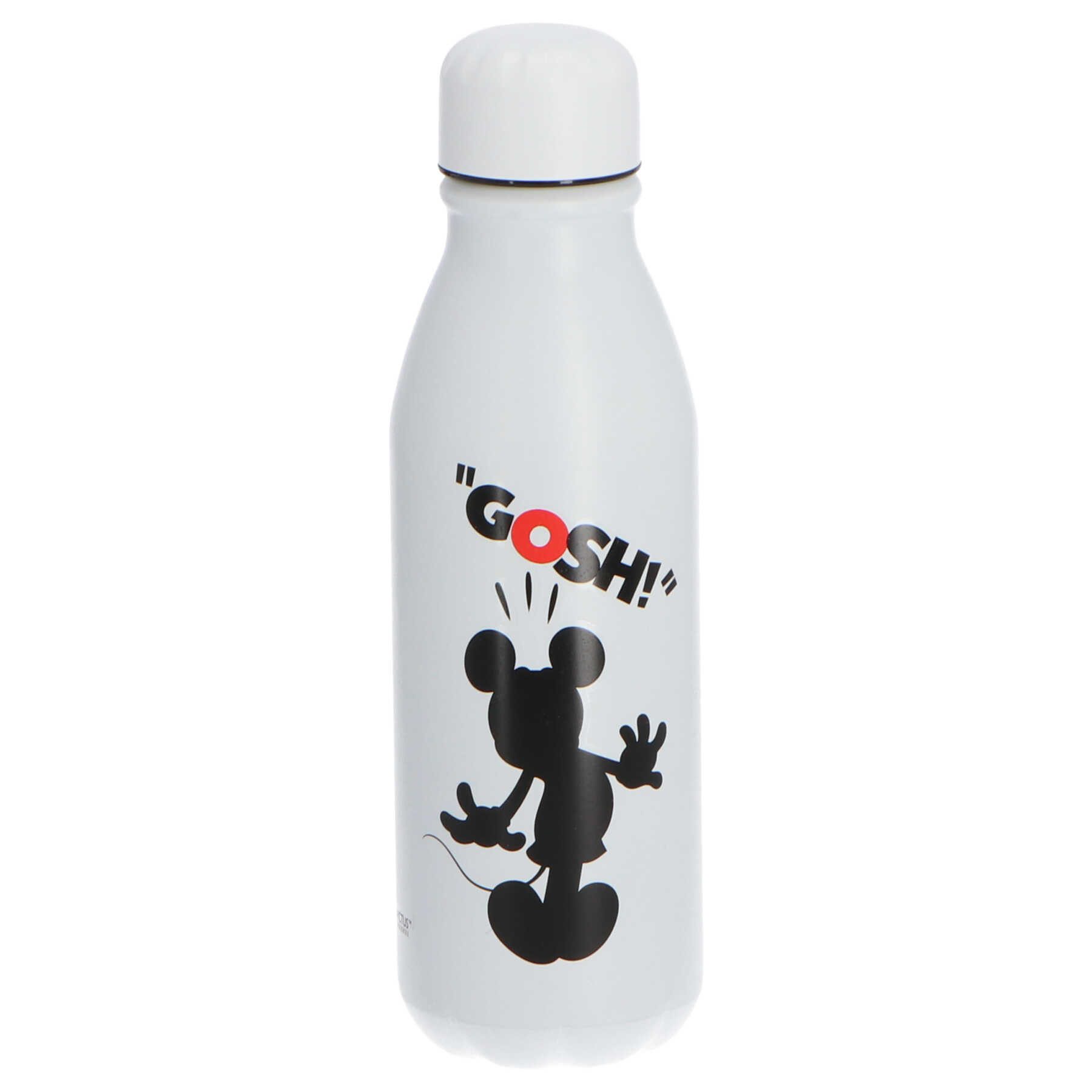 Trinkflasche Disney Mickey Maus GOSH! Aluminium Wasserflasche 600 ml