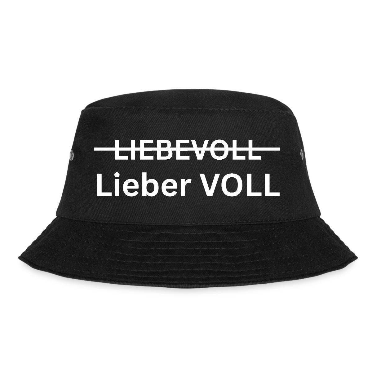 Sonnenhut Lieber Voll Als Liebevoll Party JGA Malle Fischerhut