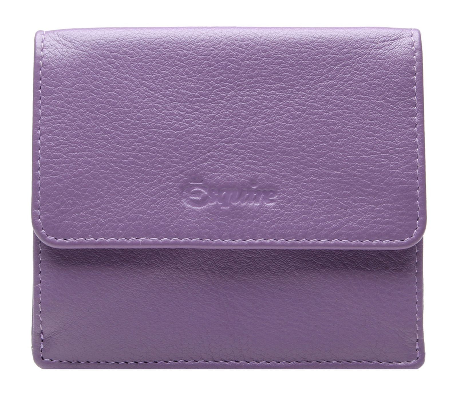 Esquire Geldbörse Lady Wallet, aus echtem Rindsleder mit RFID-Blocker Schutz
