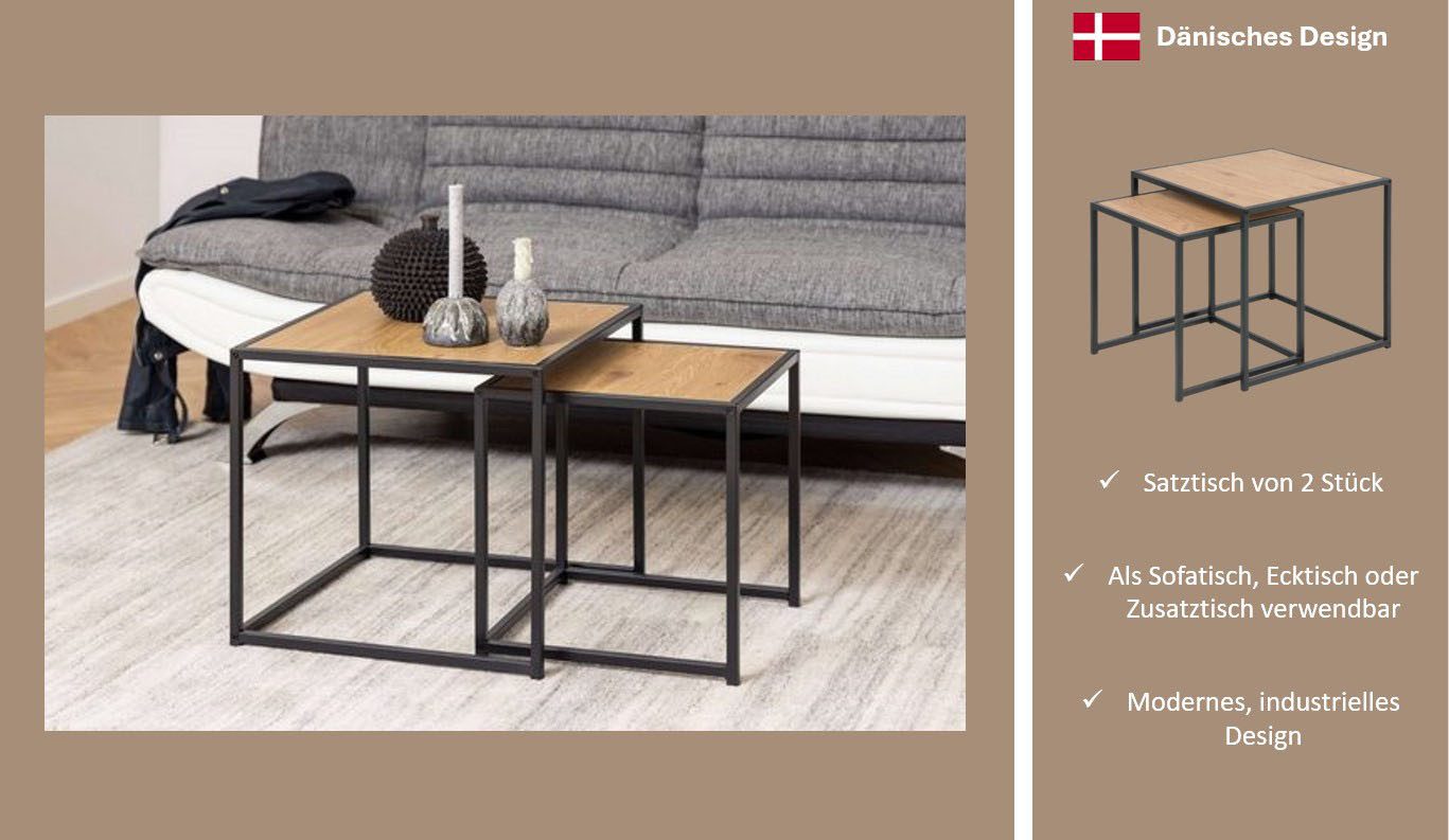 ACTONA GROUP Couchtisch Seaford, TOPSELLER! (Beistelltisch, Sofatisch, OTTO günstig online kaufen