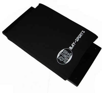 BAY-Sports Boxsack Makiwara Wandschlagpolster schwarz