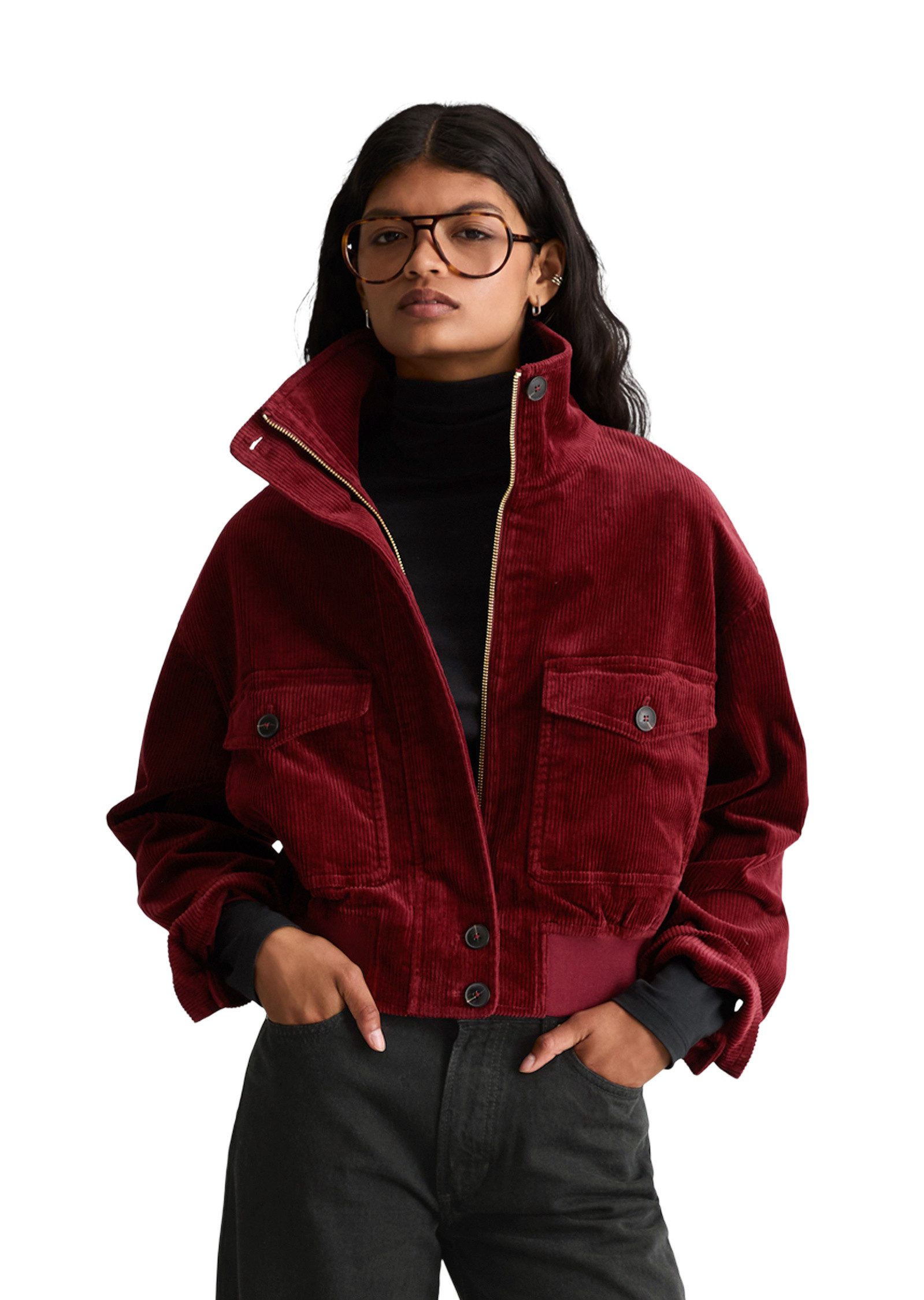 Marc O'Polo DENIM Outdoorjacke aus Organic Cotton Stretch