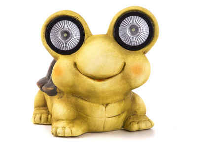 Mel-O-Design Aktentasche Dekofigur Schildkröte gross mit LED Augen (1-tlg)