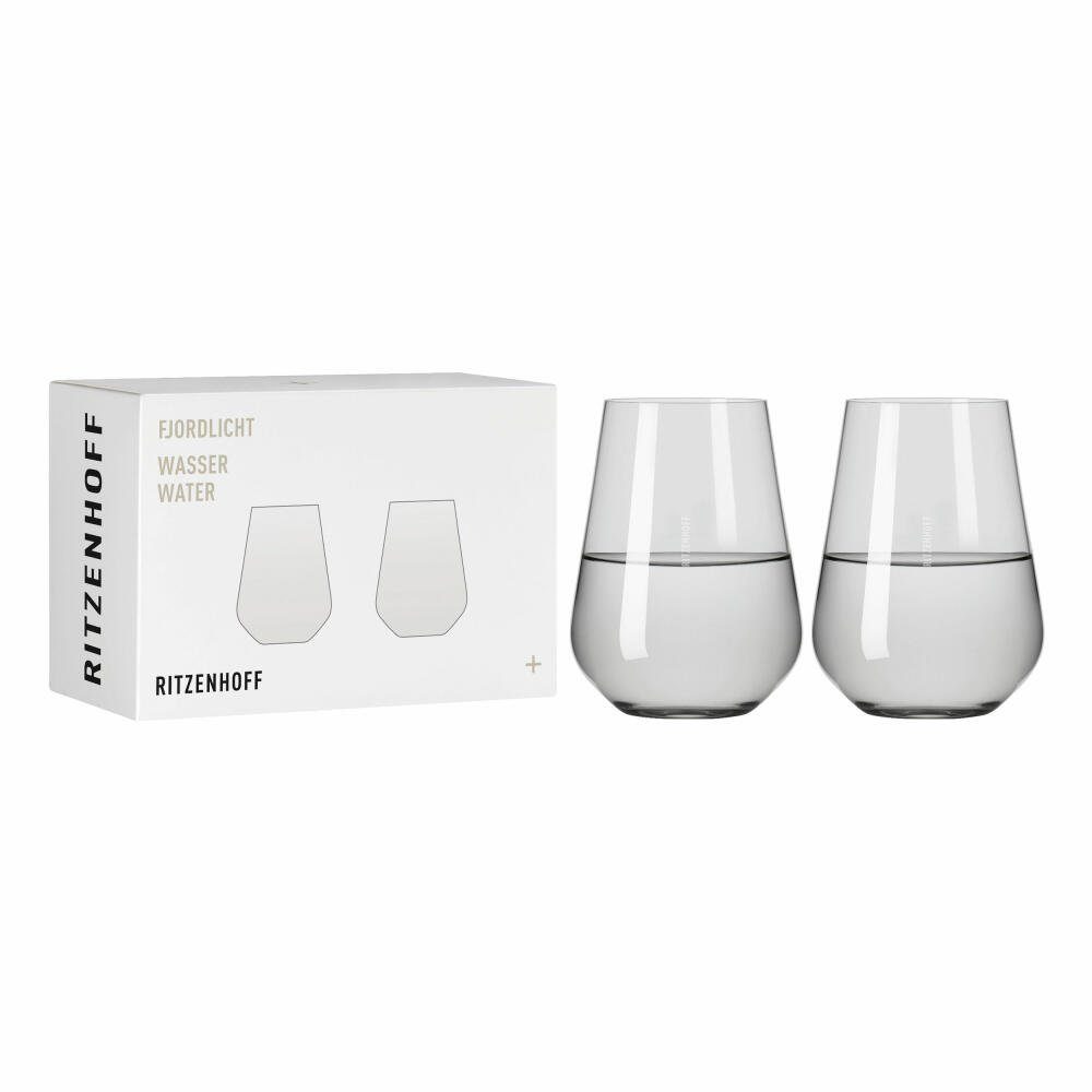 Becher Fjordlicht Wasser 2er-Set 002