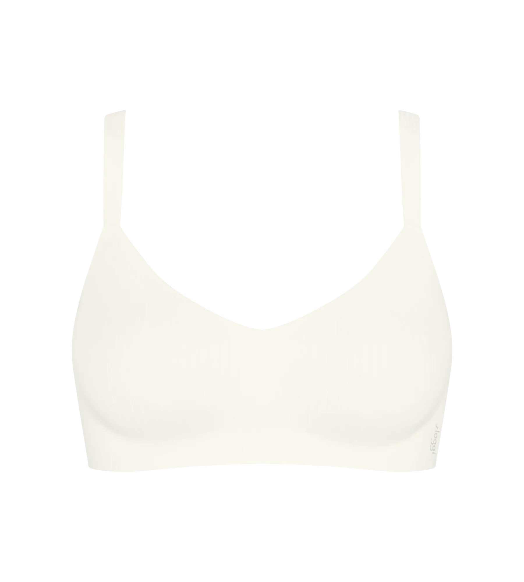 sloggi Soft-BH ZERO Feel Pure mit herausnehmbaren, atmungsaktiven Pads, dezenter Streifeneffekt