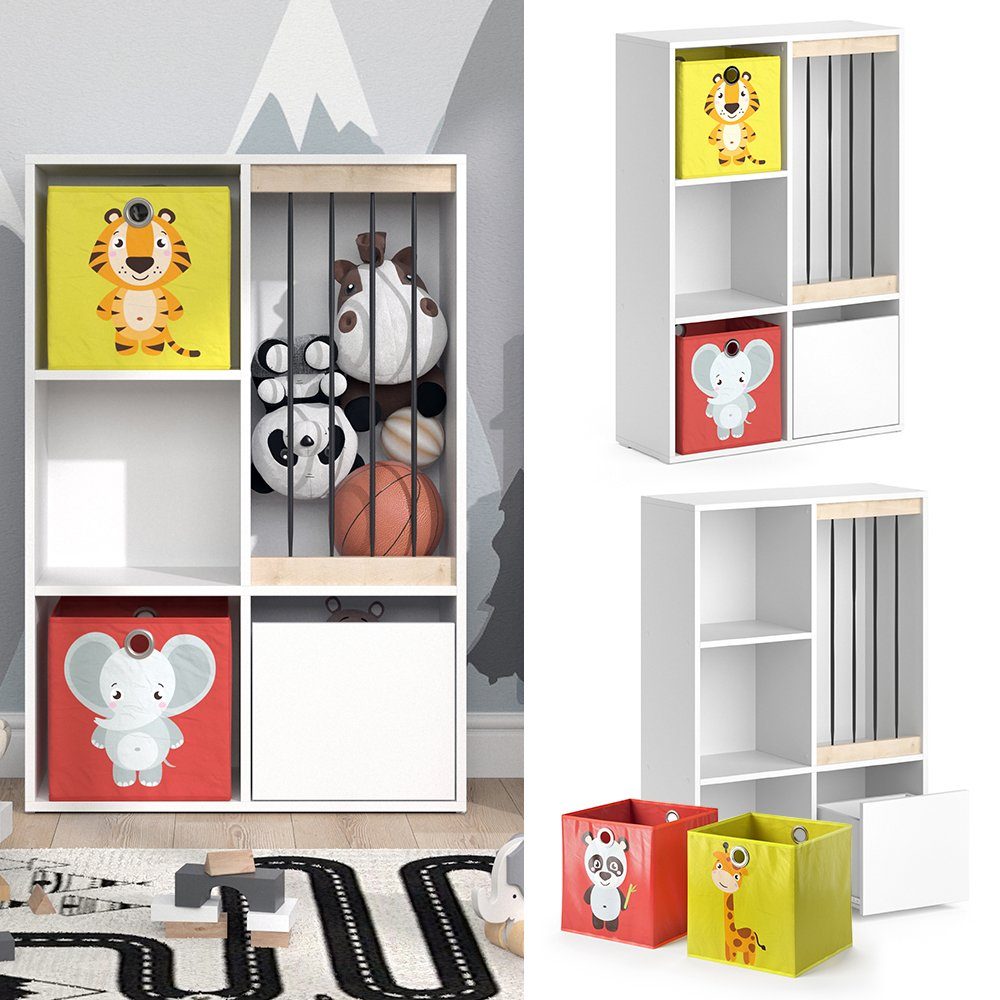 Vicco Bücherregal Luigi, Weiß, 72 x günstig online kaufen