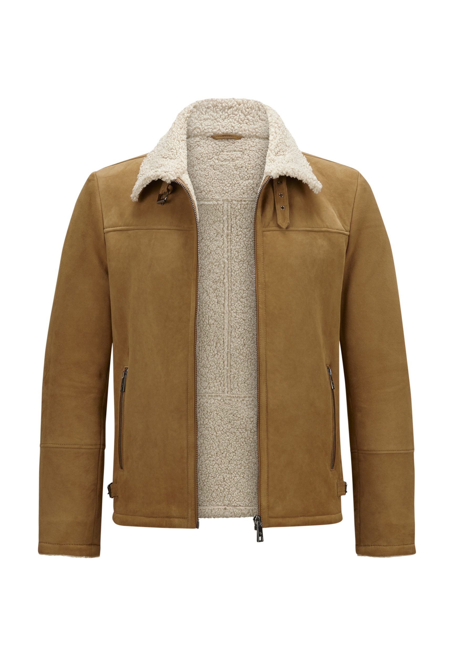Milestone Lederjacke - Hochwertige Velourslederjacke - MSDomenic