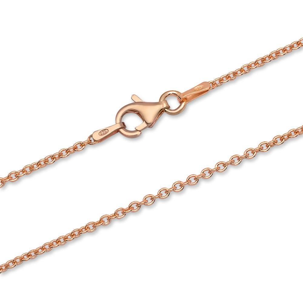 Unique Silberkette Rosé Ankerkette Silber 1,5mm - Länge wählbar - inkl. Etui AK0002-RG